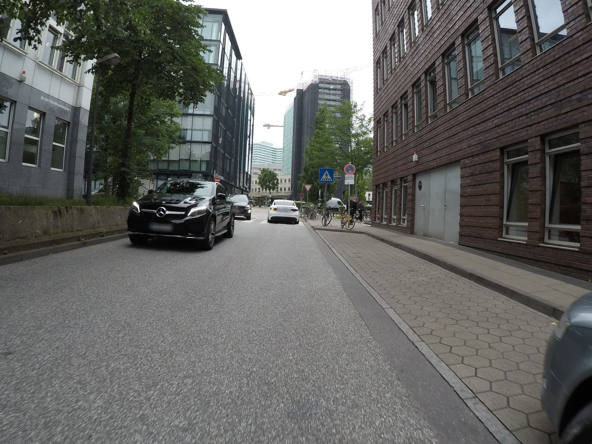 Street view near HHM Hamburg Hotel Management & Einrichtungs GmbH, Neustadt — © veloroute_hamburg (CC BY-SA · Mapillary)