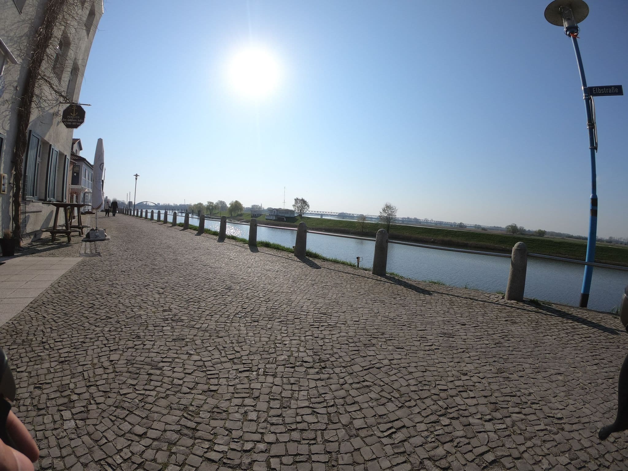 Street view near Zum Goldenen Anker Pension Garni, Wittenberge — © tobiaso (CC BY-SA · Mapillary)