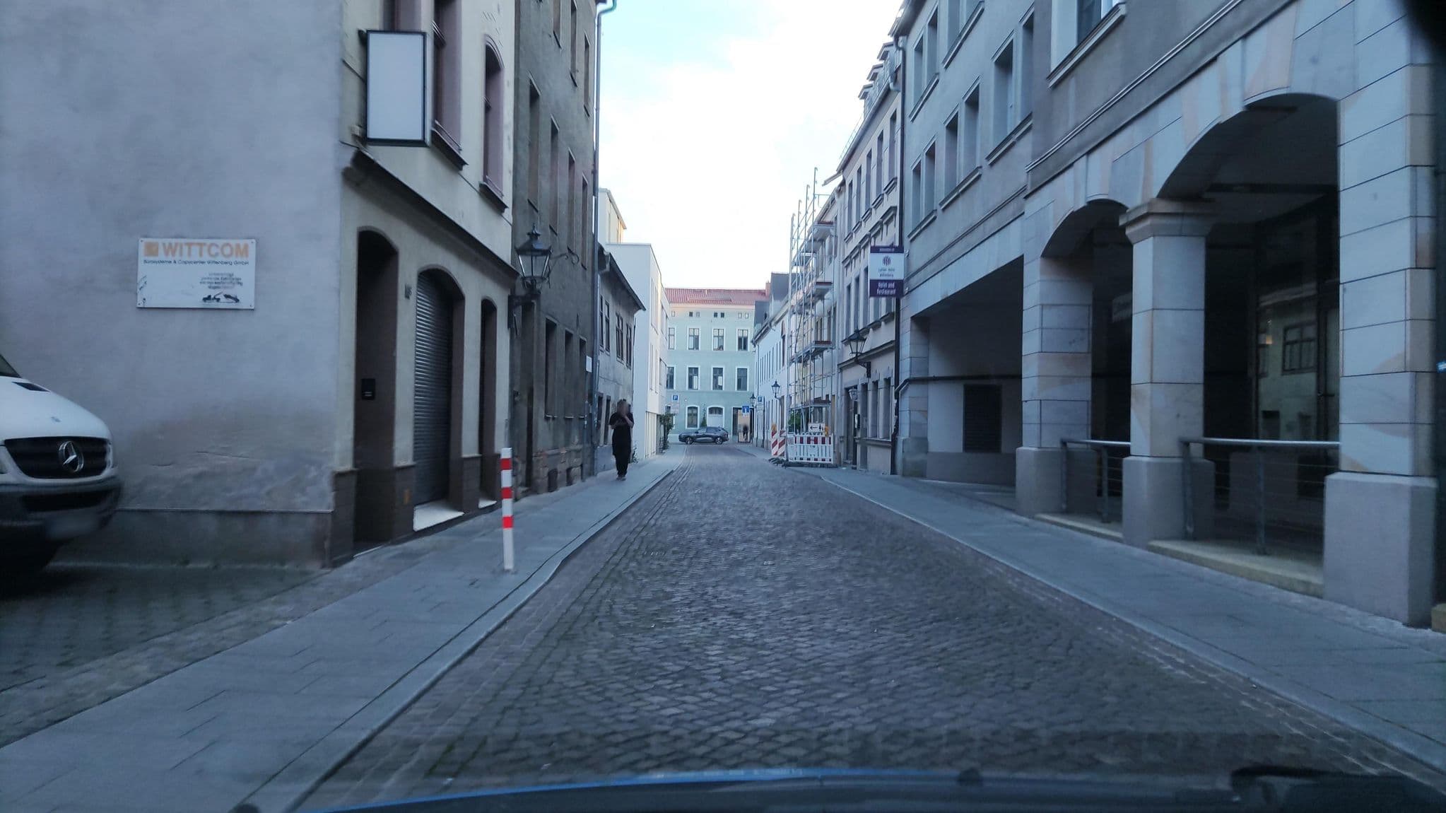 Street view near Luther Hotel, Wittenberg — © hotteliene (CC BY-SA · Mapillary)