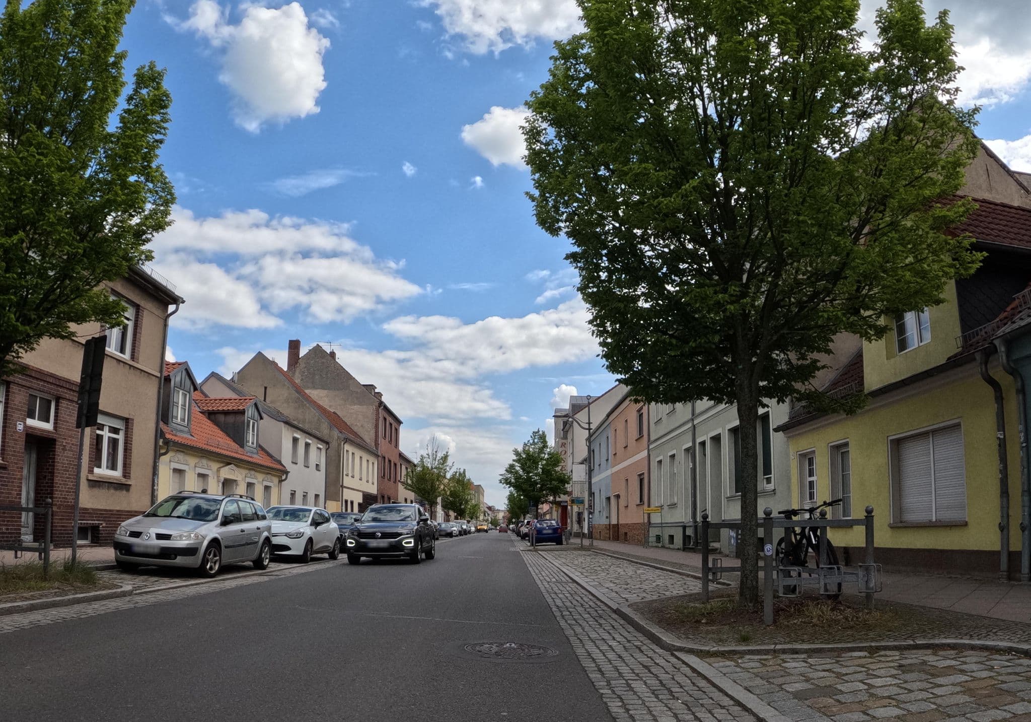 Street view near Pension Stadtmitte Pension, Luckenwalde — © britiger (CC BY-SA · Mapillary)