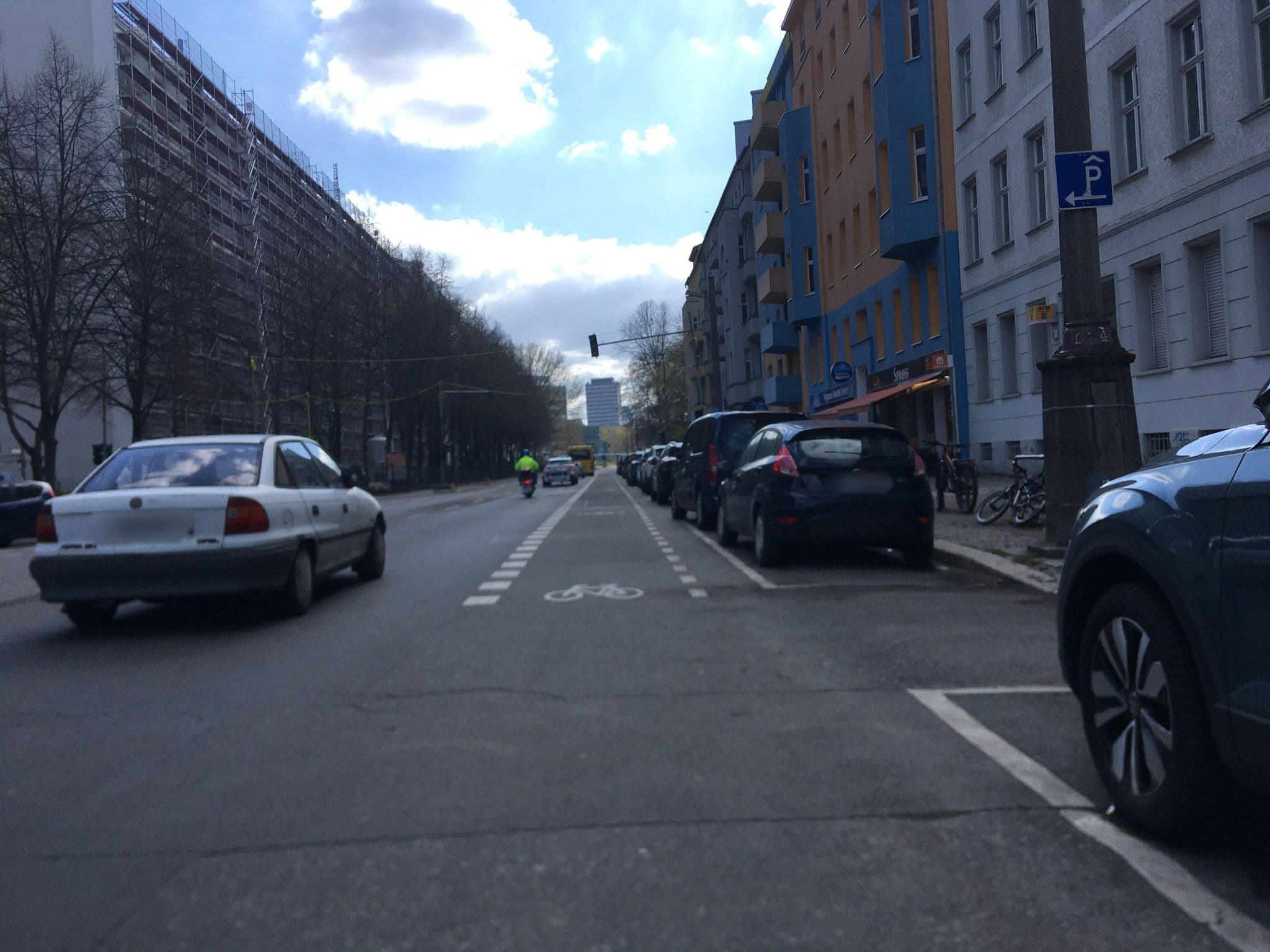 Street view near Pegasus Hostel, Friedrichshain — © carlheinz (CC BY-SA · Mapillary)