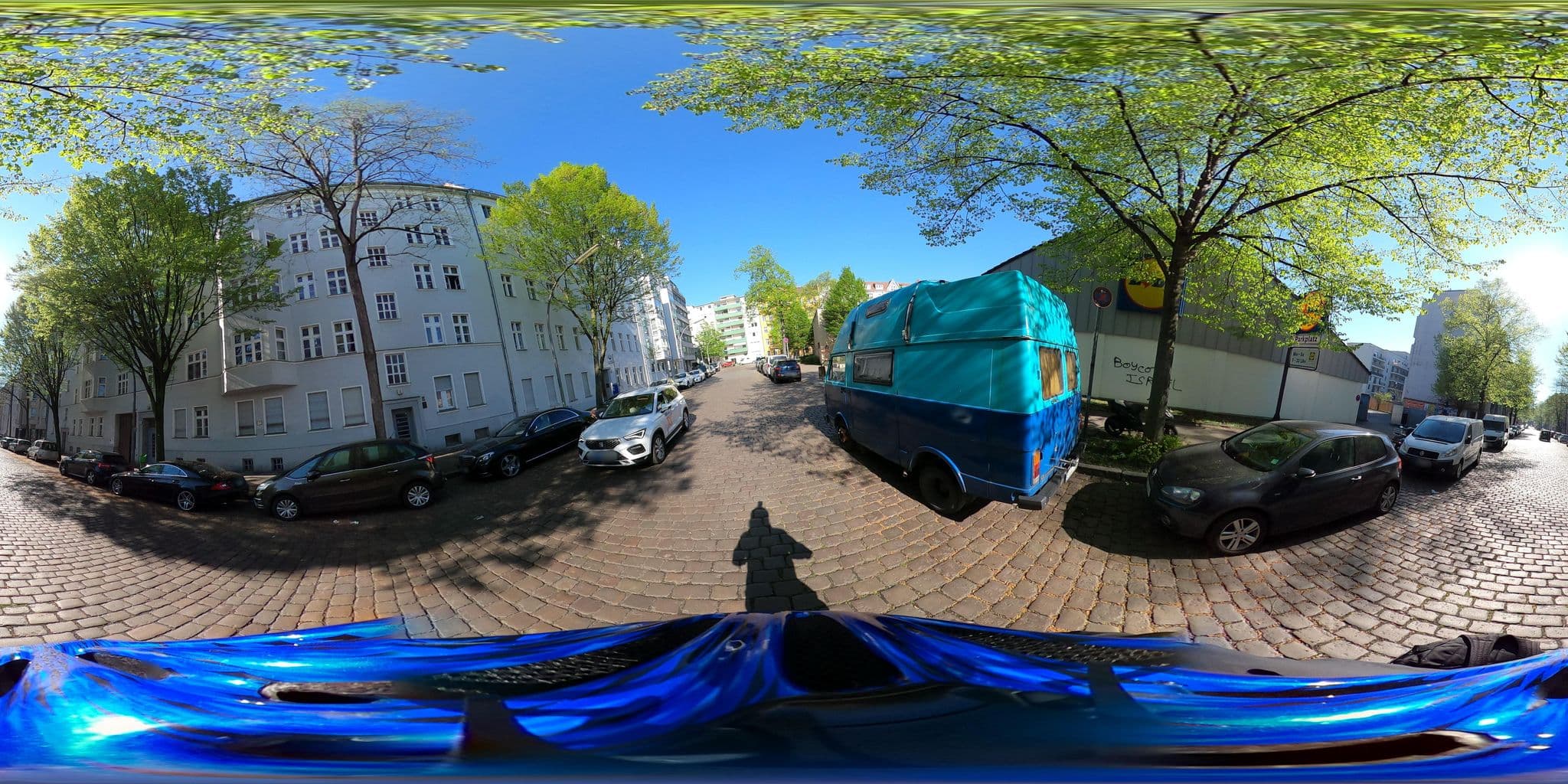 Street view near Viertelvier, Treptow — © supaplex030 (CC BY-SA · Mapillary)
