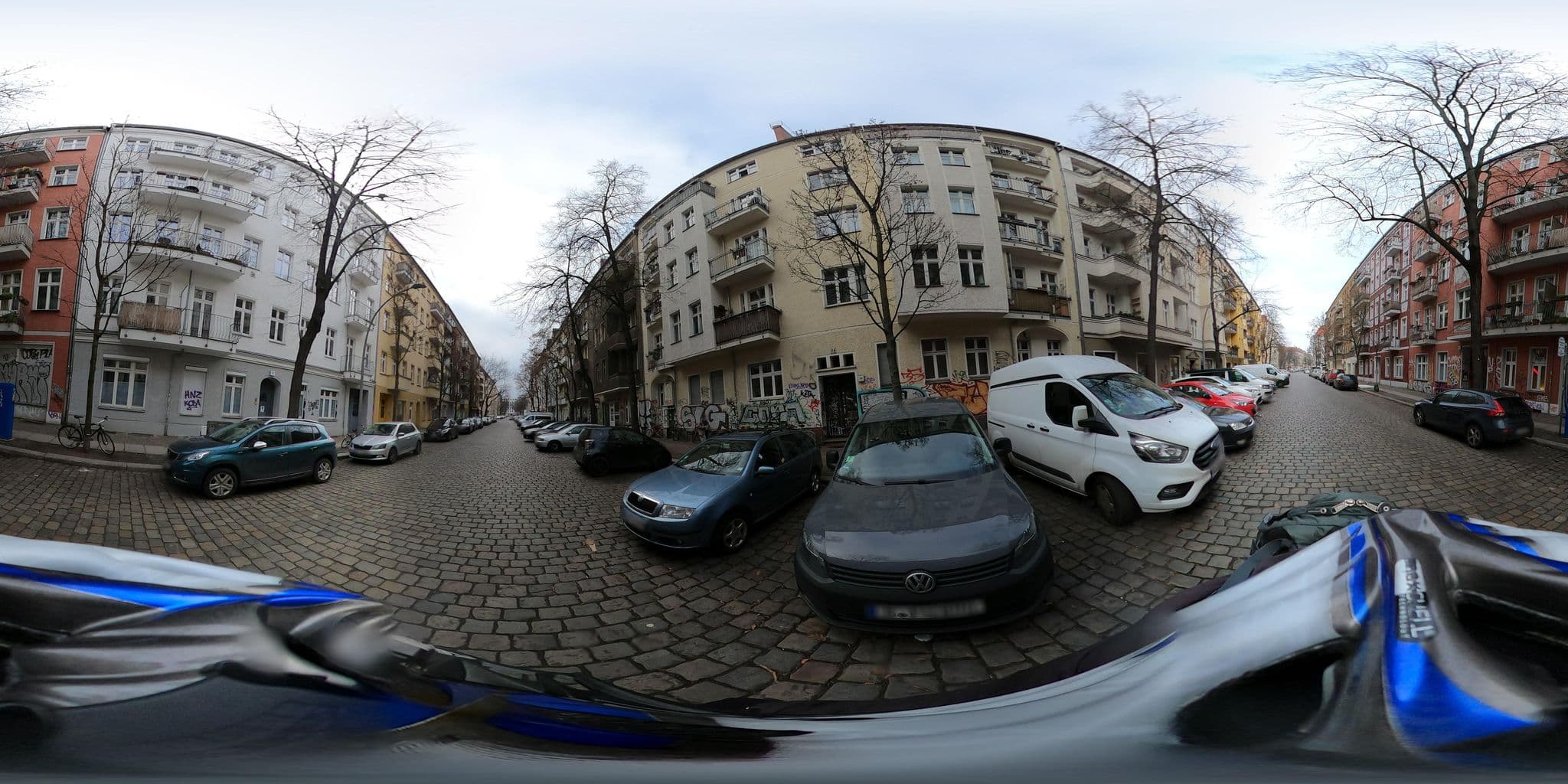 Street view near Real Appartements Gryphiusstr., Friedrichshain — © eserte (CC BY-SA · Mapillary)