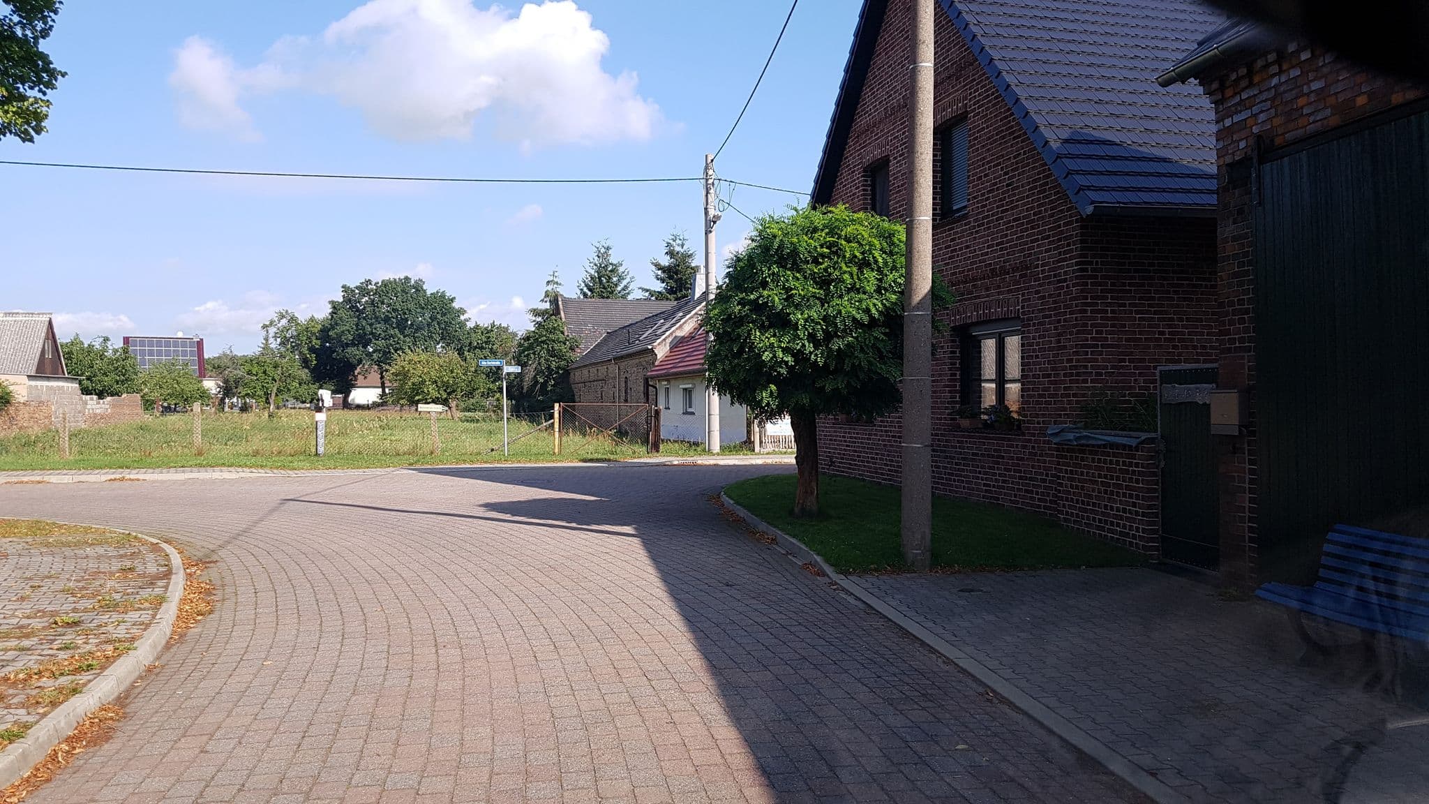 Street view near Pension Inh. Manfred Radonz, Lubnjow — © dsmm (CC BY-SA · Mapillary)