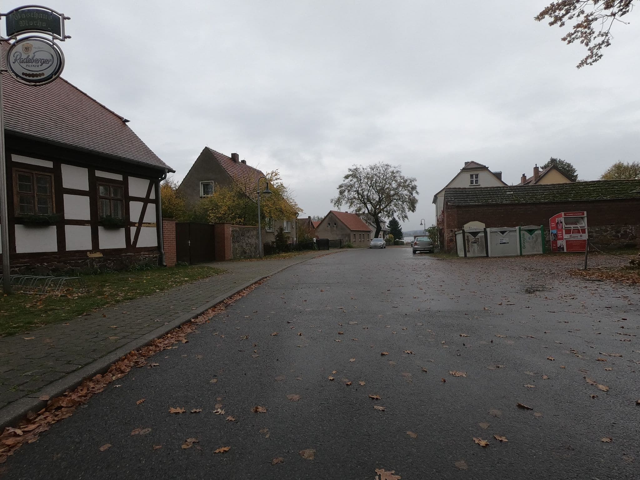 Street view near Gasthaus Mocho, Lieberose — © carlheinz (CC BY-SA · Mapillary)