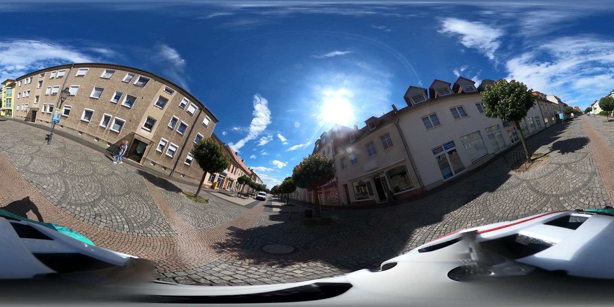 Street view near Elbrus Plast GmbH, Wriezen — © Oderradler (CC BY-SA · Mapillary)