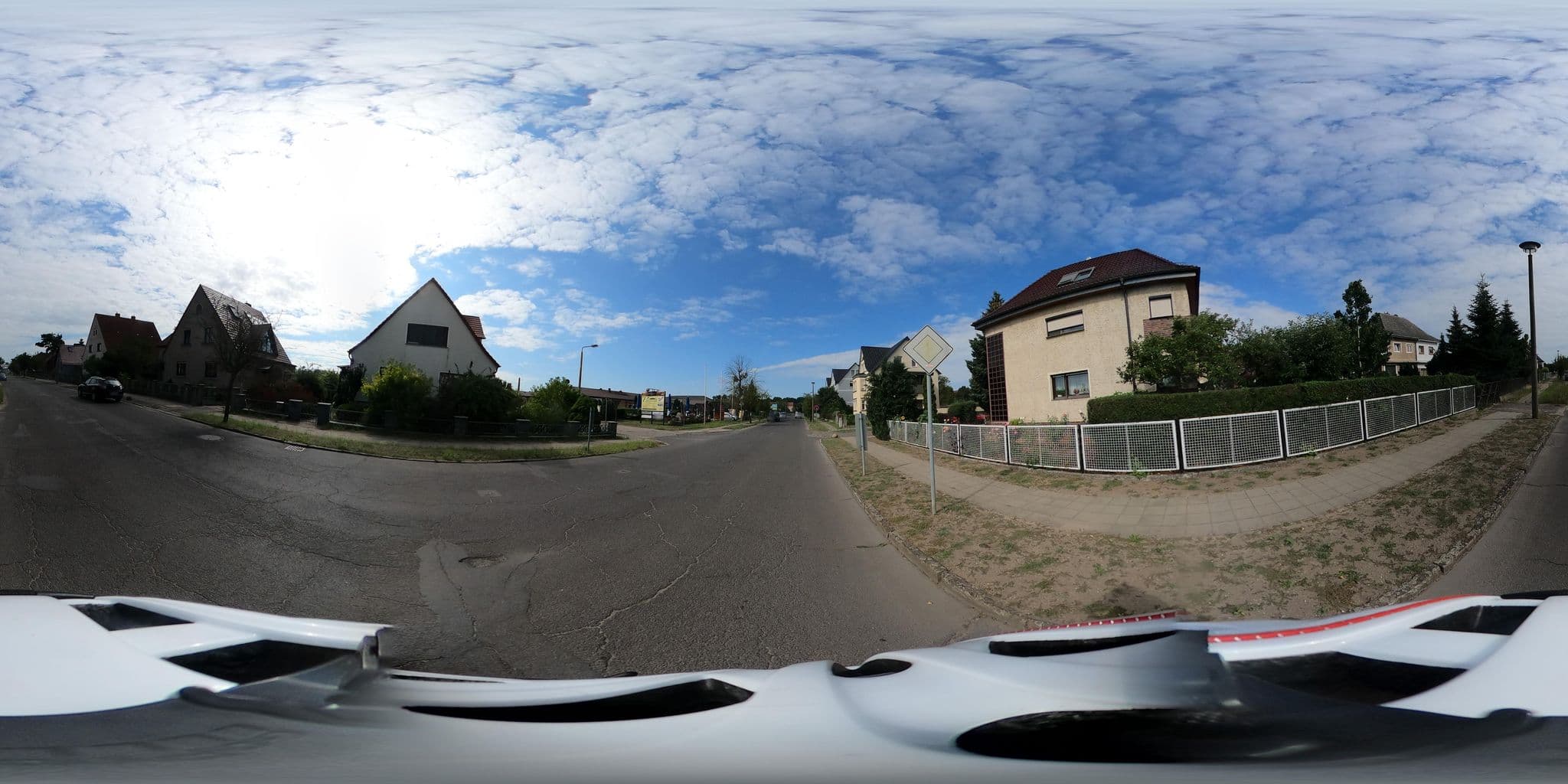 Street view near Pension zur Feldklause, Wriezen — © Oderradler (CC BY-SA · Mapillary)