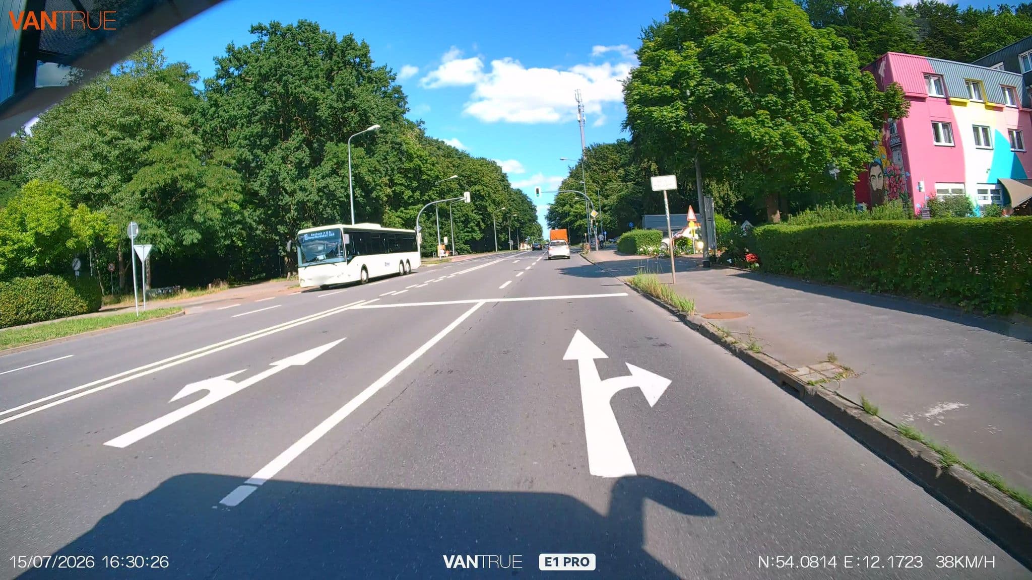 Street view near TRIHOTEL Rostock, Rostock — © LordOslo (CC BY-SA · Mapillary)