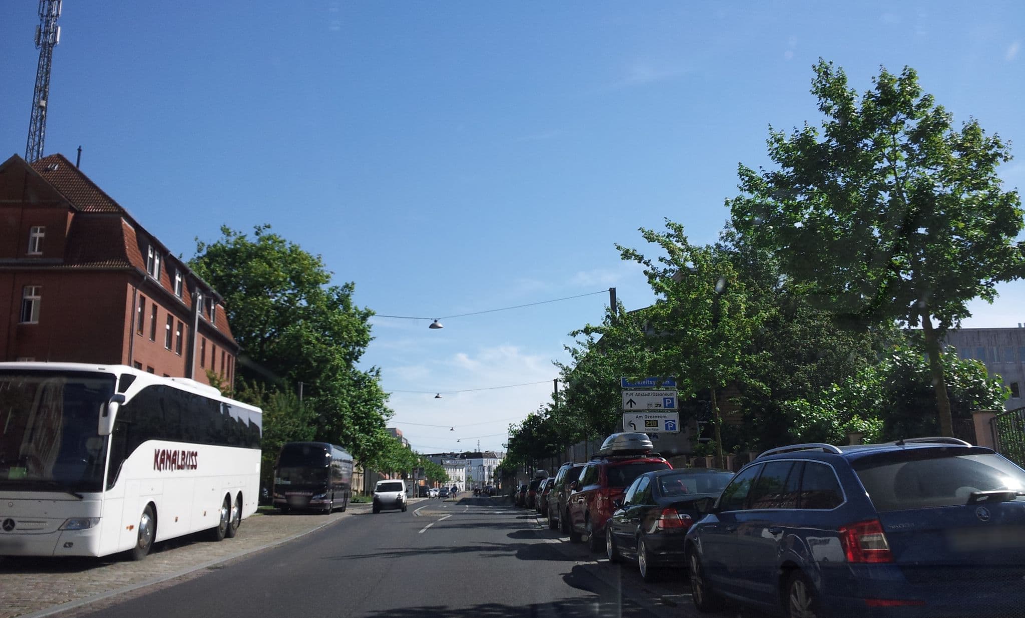 Street view near Arcona Hotel Baltic, Stralsund — © fdmap (CC BY-SA · Mapillary)