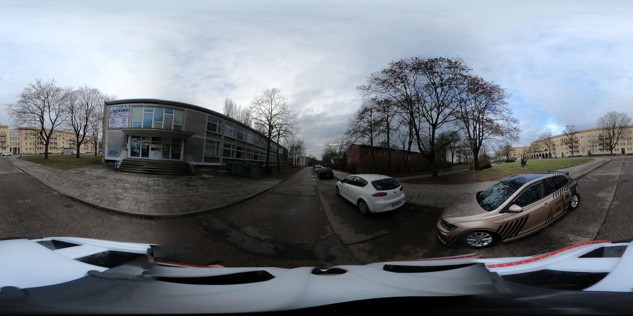 Street view near EJF gAG Jugendfreizeiteinrichtung Eisenhüttenstadt, Eisenhüttenstadt — © Oderradler (CC BY-SA · Mapillary)