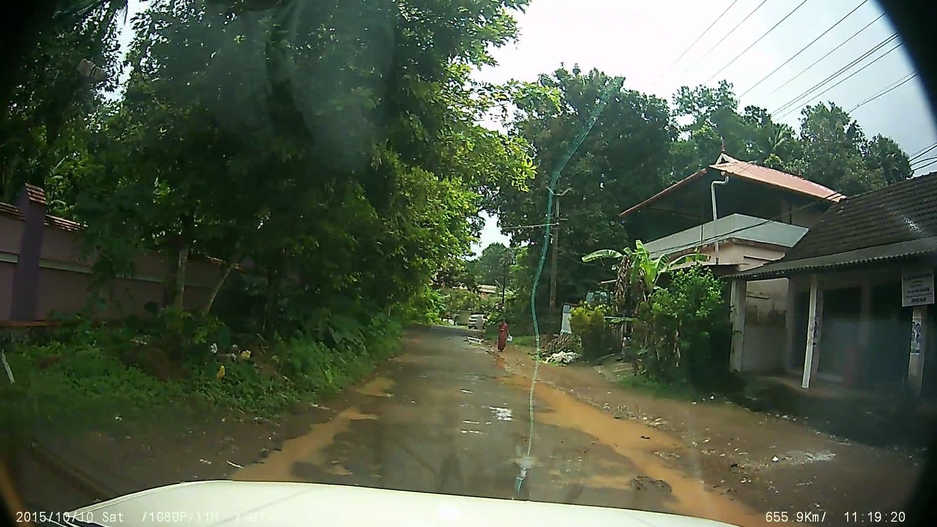 Street view near Backwater Retreat, Perumbaikad — © johnichan (CC BY-SA · Mapillary)