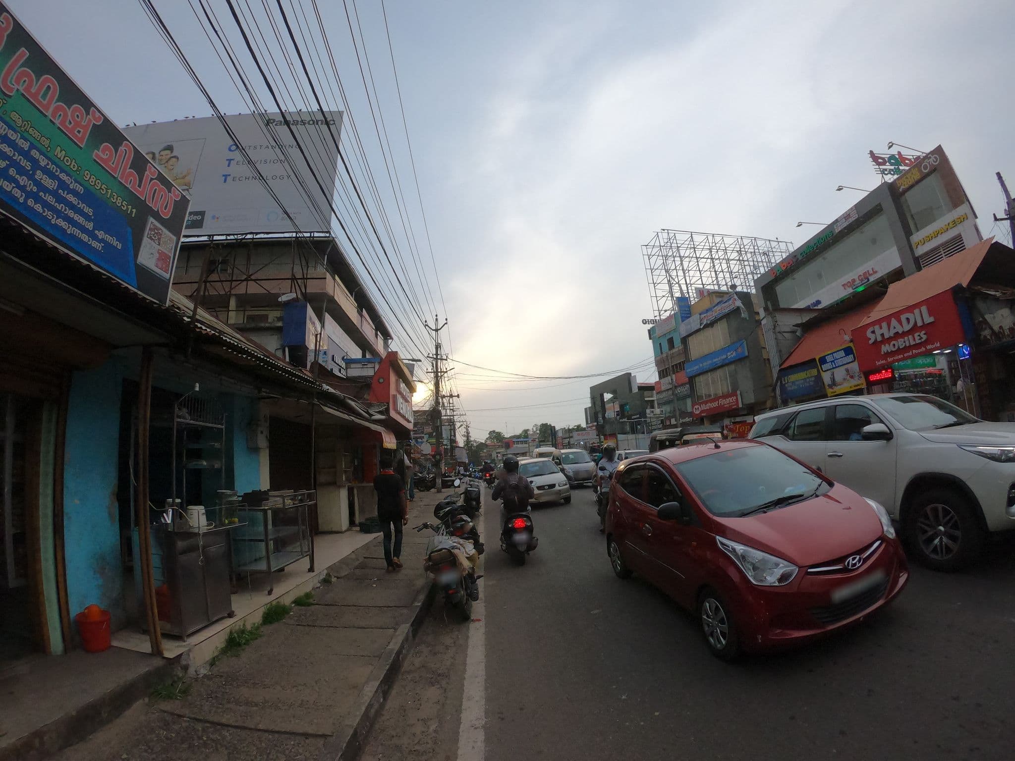 Street view near Hotel Aaramam, Attingal — © iammy (CC BY-SA · Mapillary)