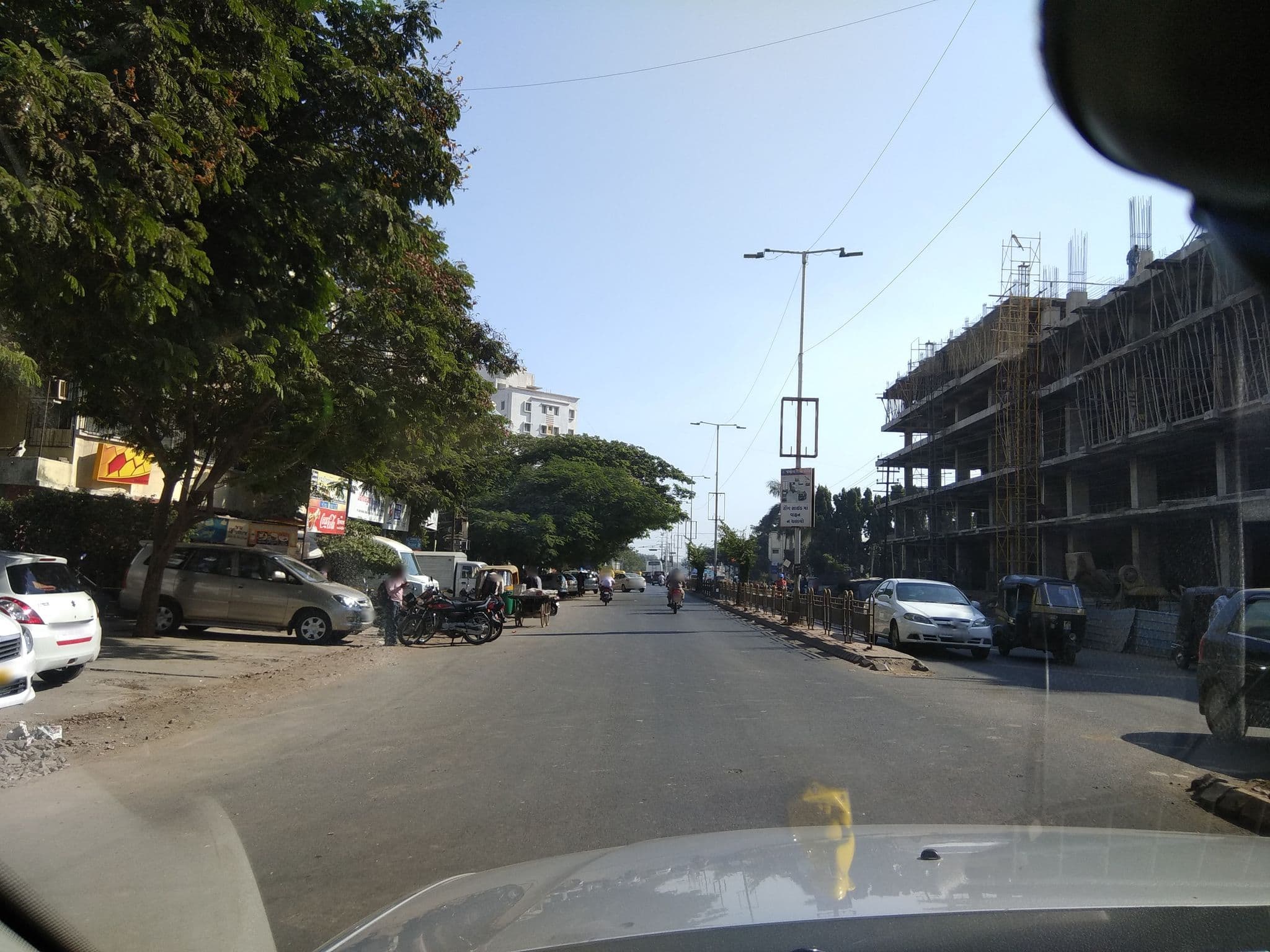Street view near Hotel Celebration Jamnagar, Jamnagar — © masuria (CC BY-SA · Mapillary)
