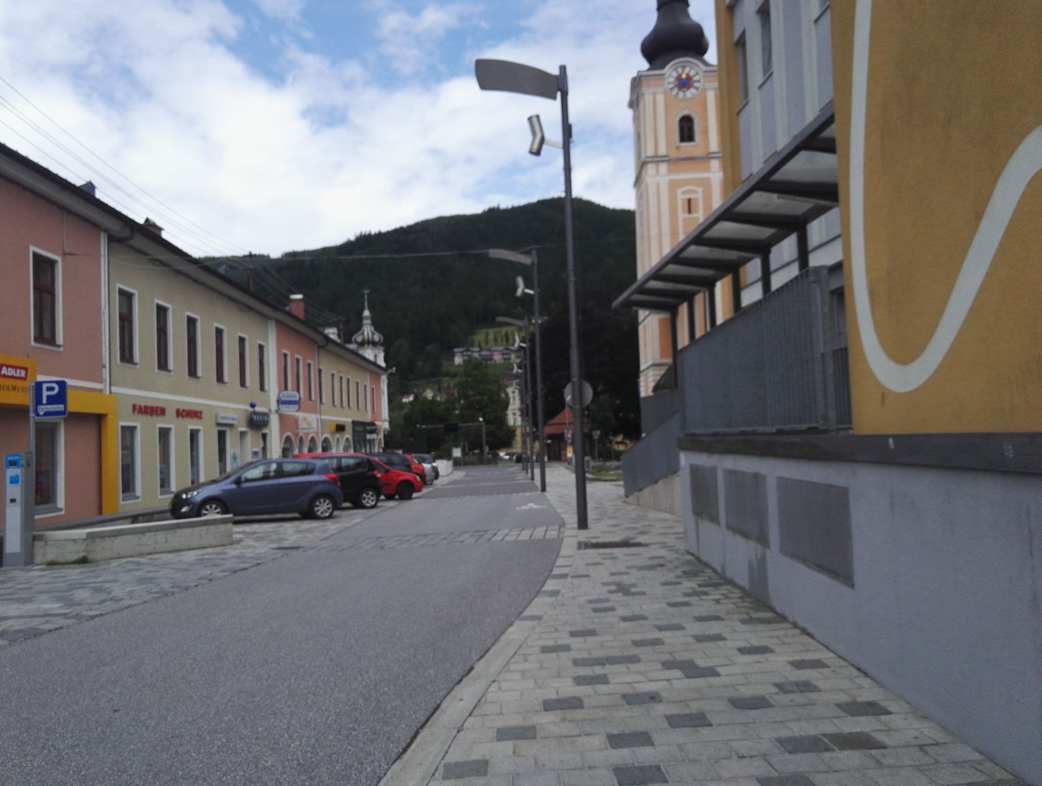 Street view near Hotel Winkler, Mürzzuschlag — © aceini (CC BY-SA · Mapillary)