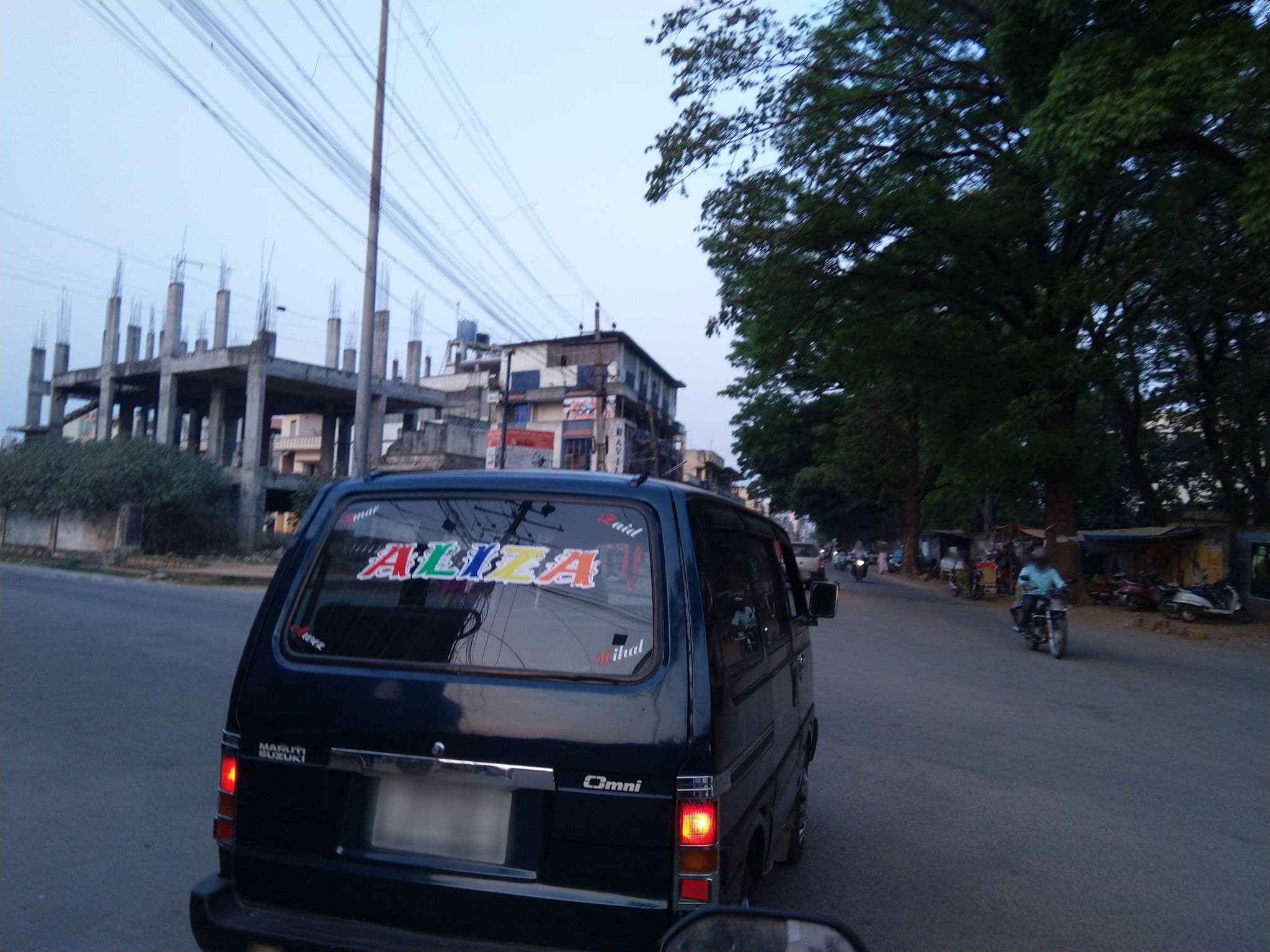 Street view near Hotel Palika, Hassan — © chethan (CC BY-SA · Mapillary)