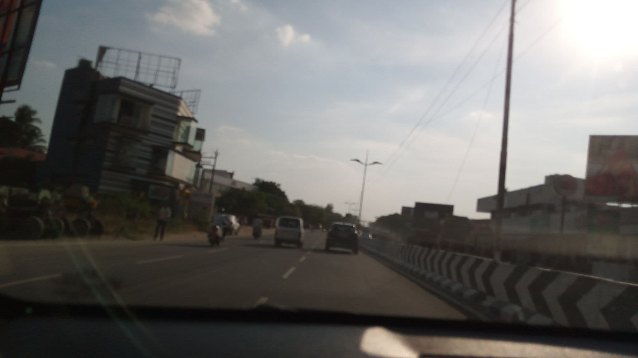 Street view near Hotel Acacia, Chinniyampālaiyam — © pradeepbv (CC BY-SA · Mapillary)