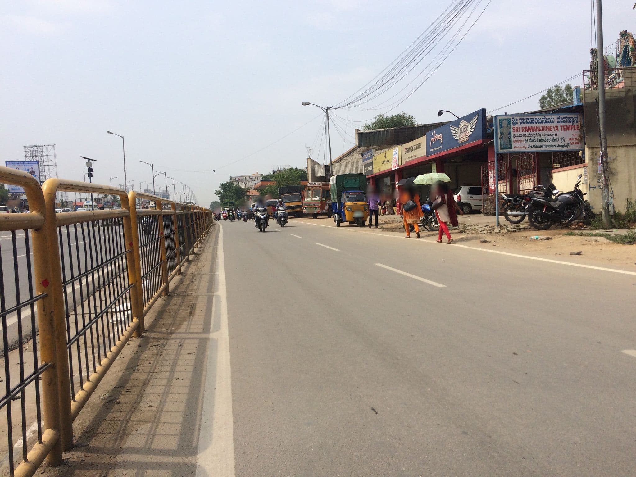 Street view near OYO Rooms Silk Board, Electronic City Phase I — © sayab (CC BY-SA · Mapillary)