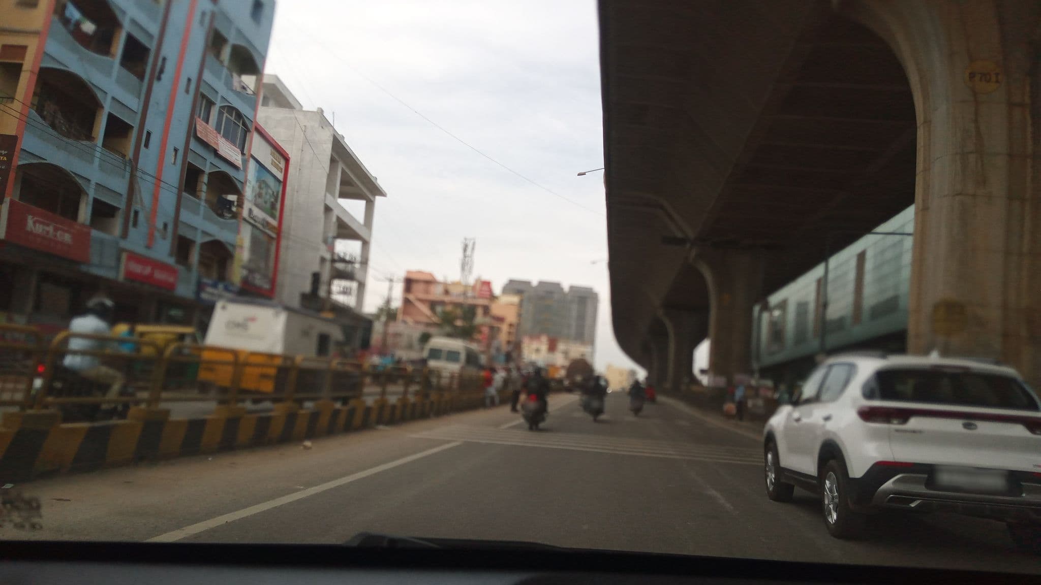 Street view near Soundarya Hotel, Chikkabidarakallu — © pradeepbv (CC BY-SA · Mapillary)