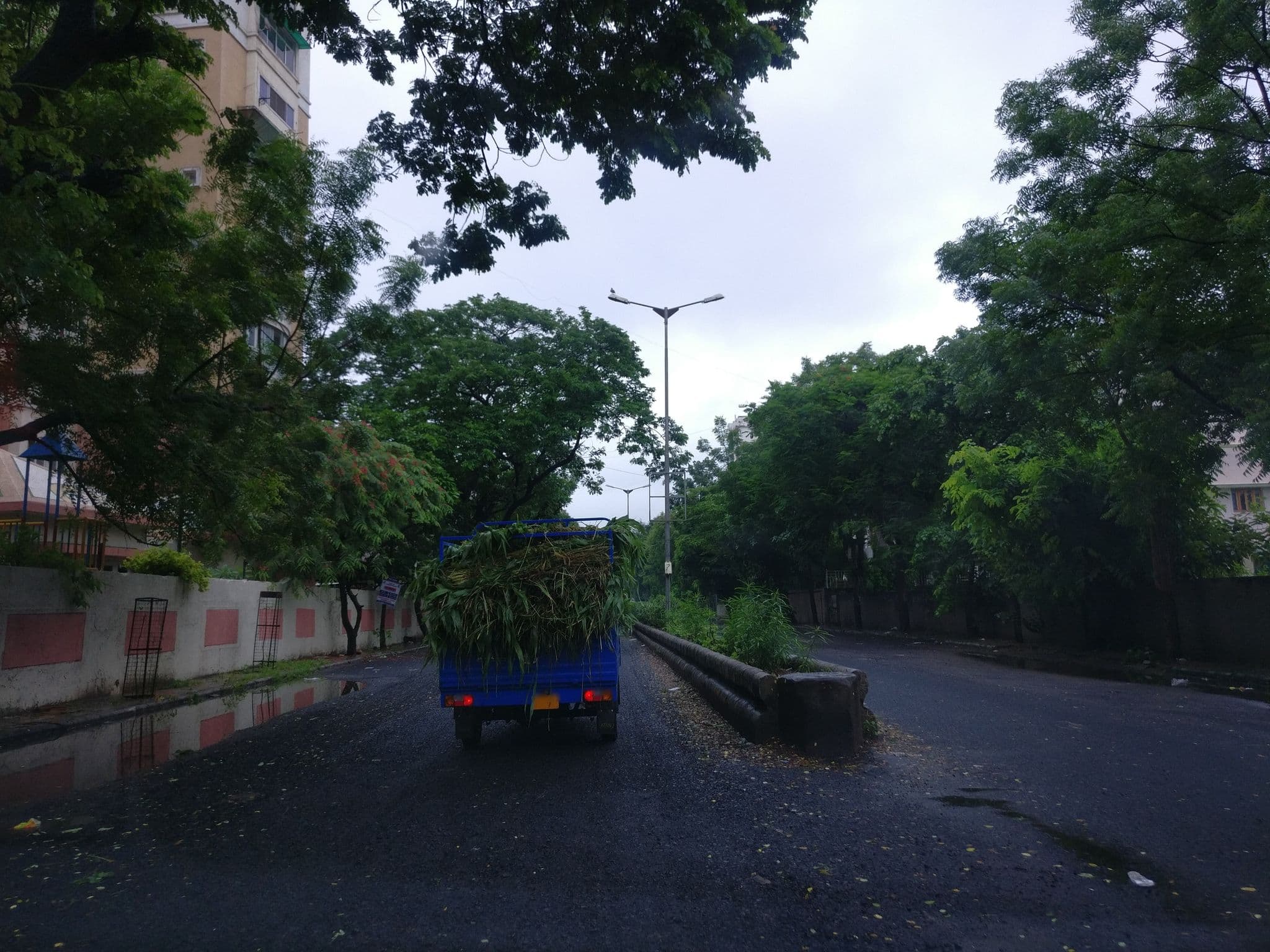 Street view near Hotel Shrimad Residency (Oyo Rooms), Sarkhej — © abidandroid286 (CC BY-SA · Mapillary)