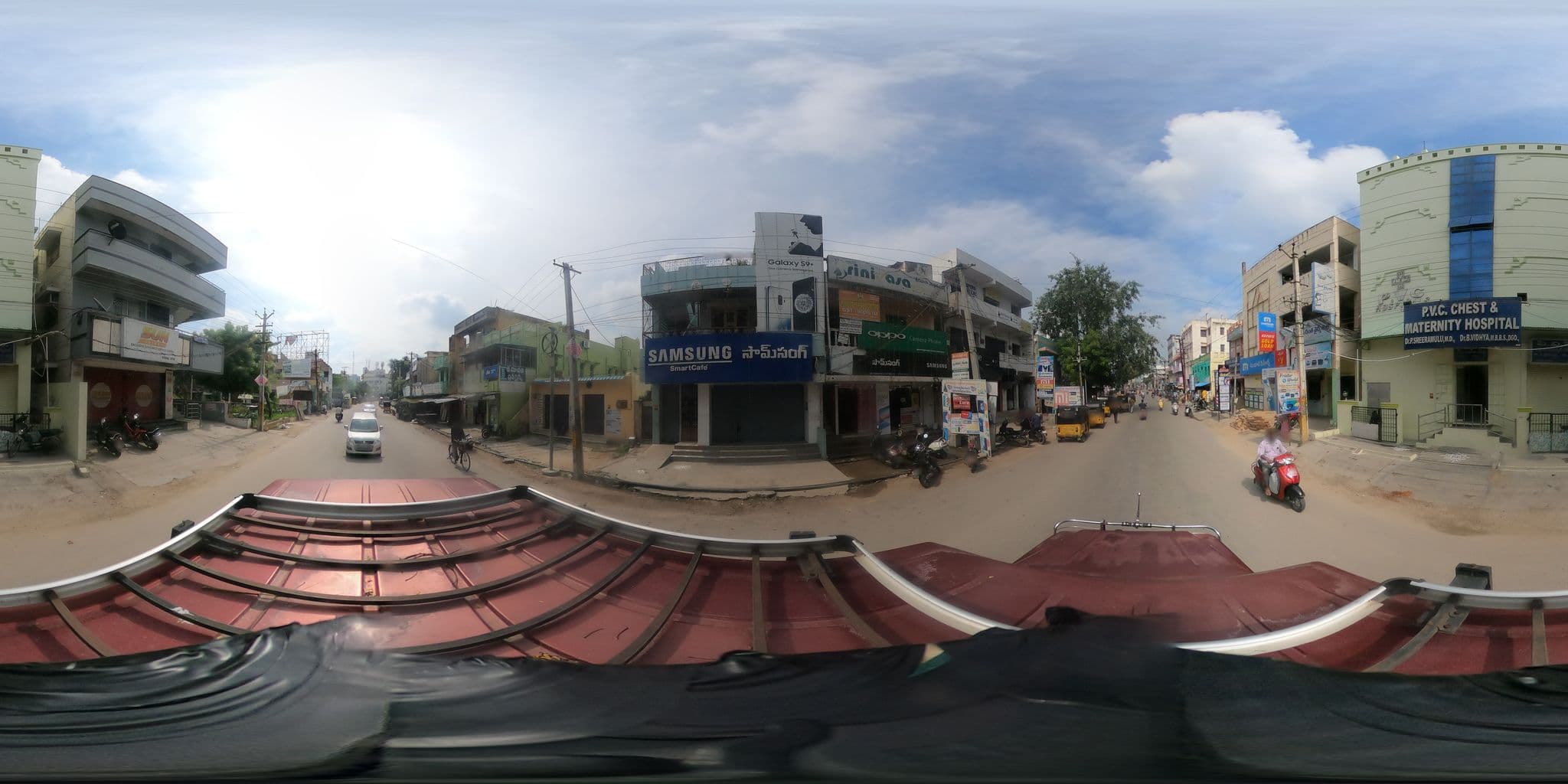 Street view near Hotel Hari Krishna, Mangasamudram — © balu_geo (CC BY-SA · Mapillary)