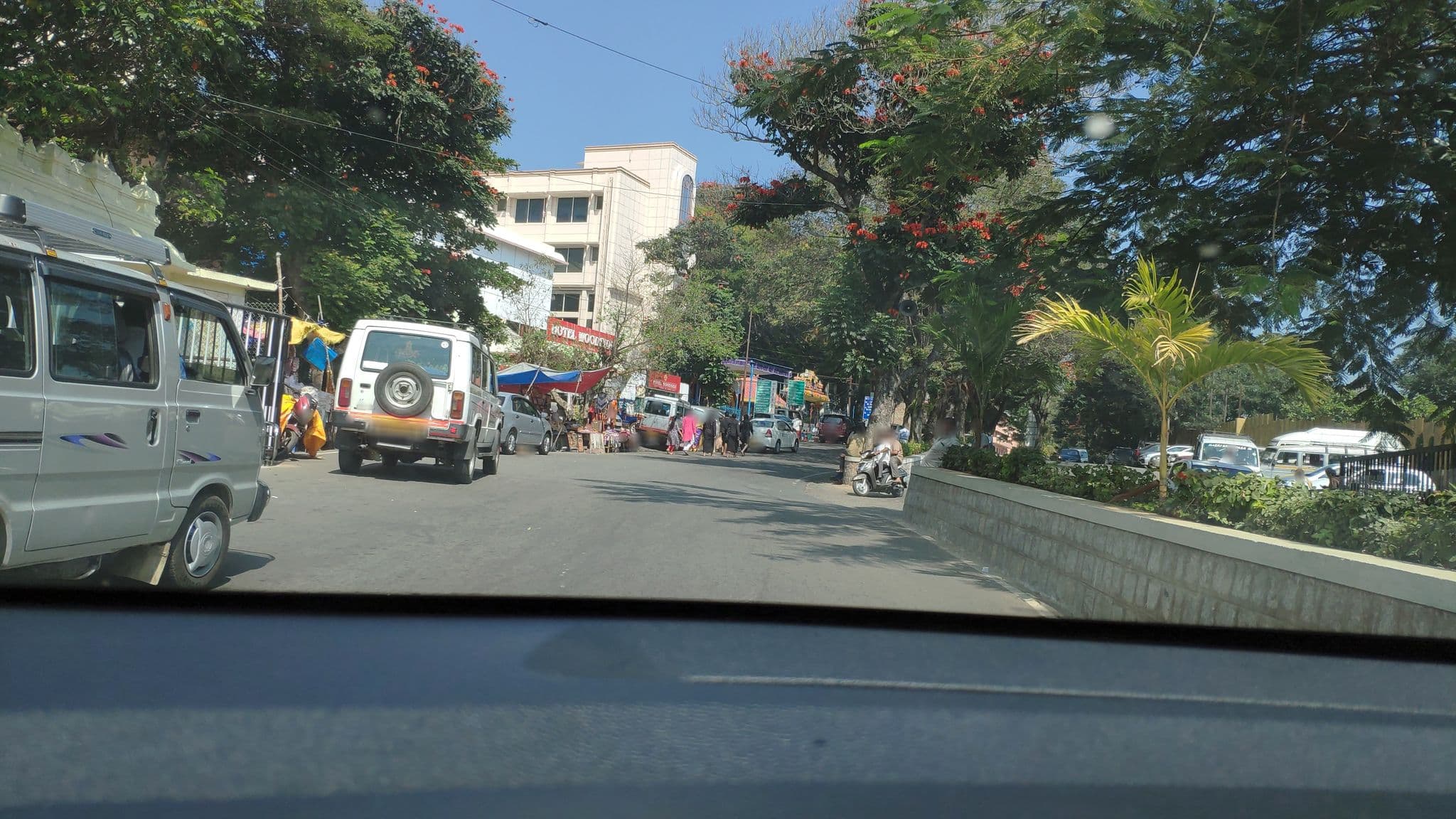 Street view near Vasavi Bhavan, Tirumala — © pradeepbv (CC BY-SA · Mapillary)