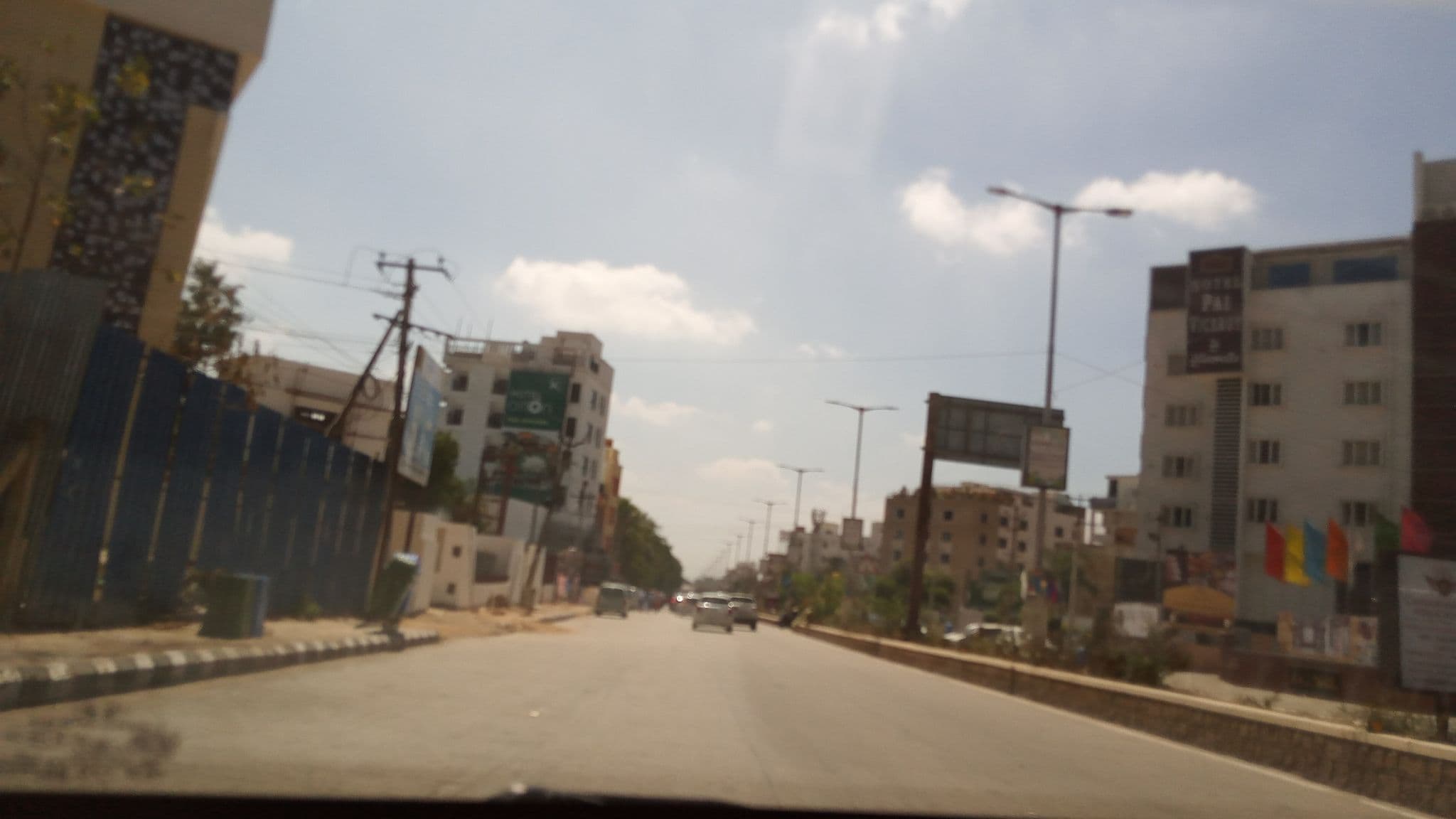 Street view near Hotel KVP Golden Inn, Akkarampalle — © pradeepbv (CC BY-SA · Mapillary)