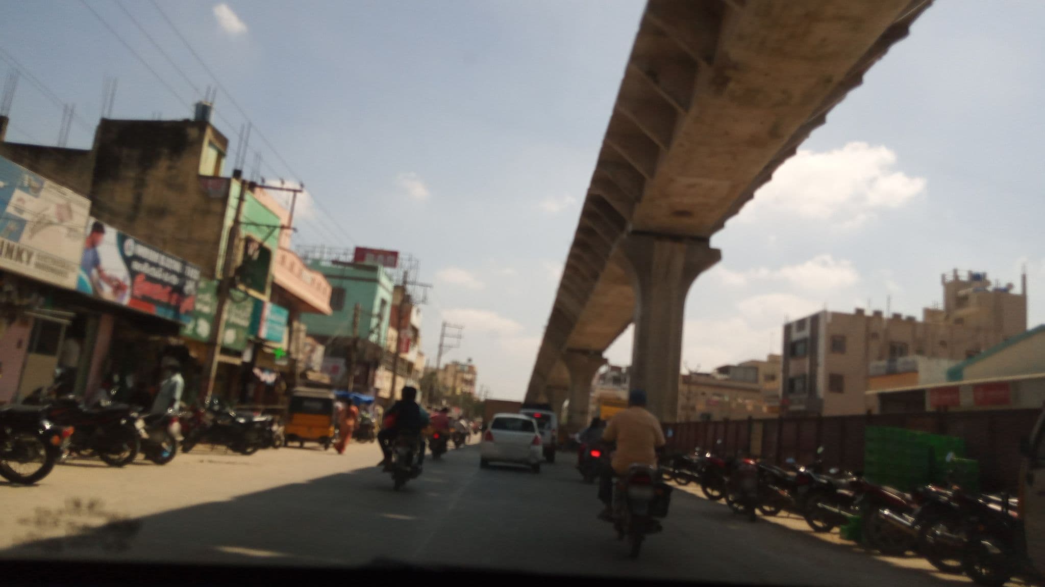 Street view near OYO 6637 BVN Grand Hotel, Tirupati — © pradeepbv (CC BY-SA · Mapillary)