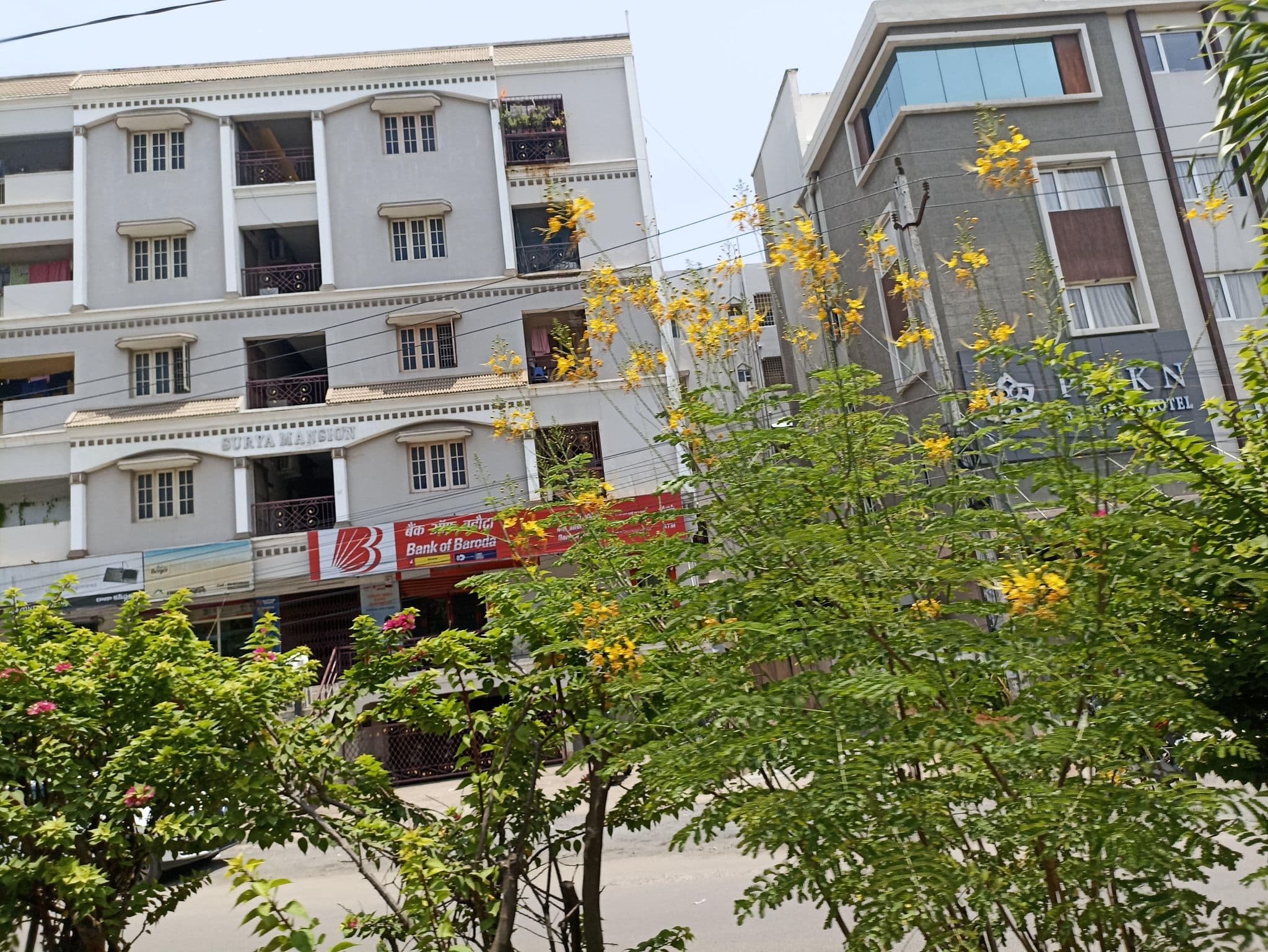 Street view near OYO Rooms NTR Health University, Rāmavarappādu — © Allammounika (CC BY-SA · Mapillary)