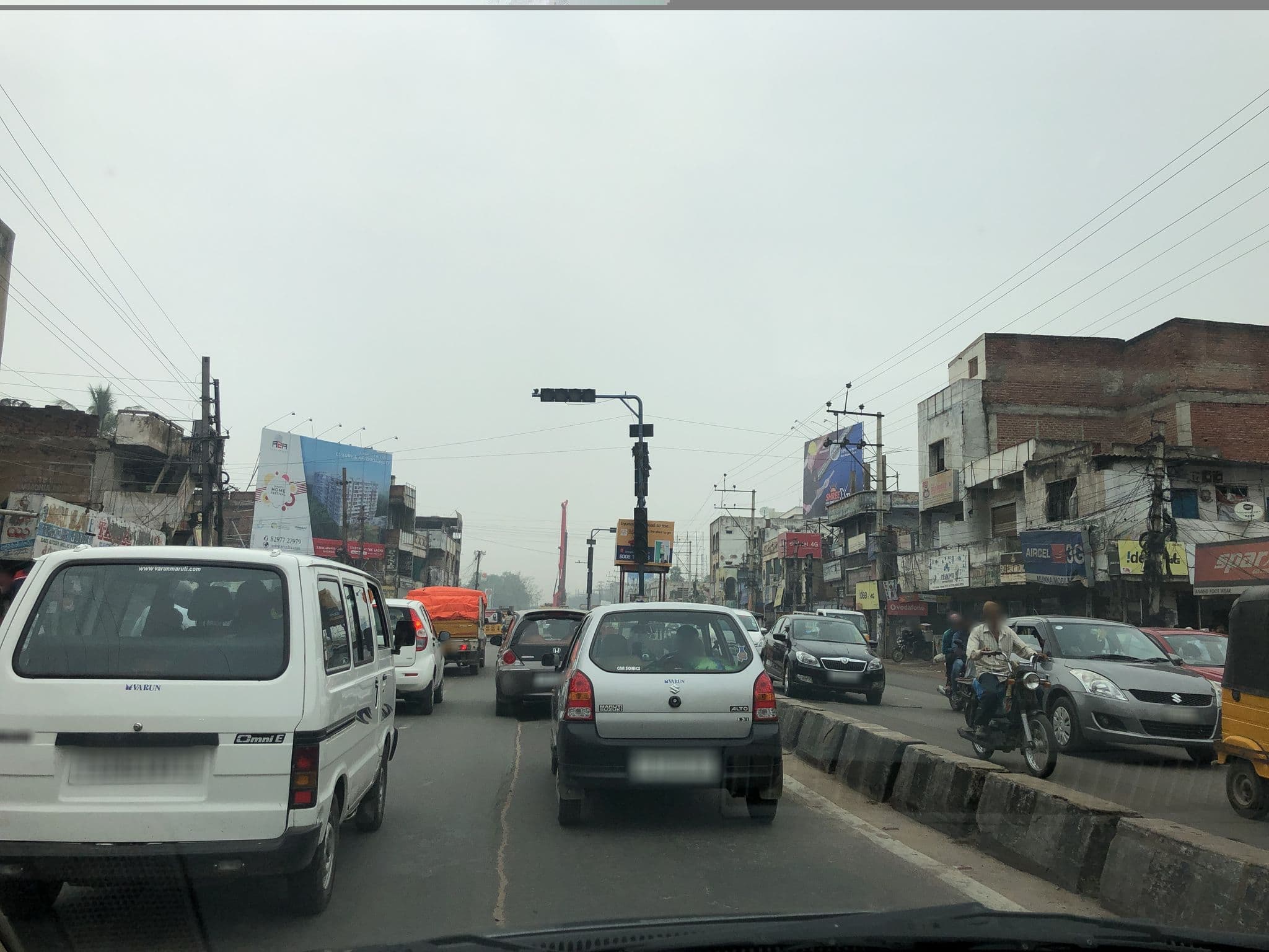 Street view near Hotel Samrat, Quthbullapur — © harishadabala (CC BY-SA · Mapillary)