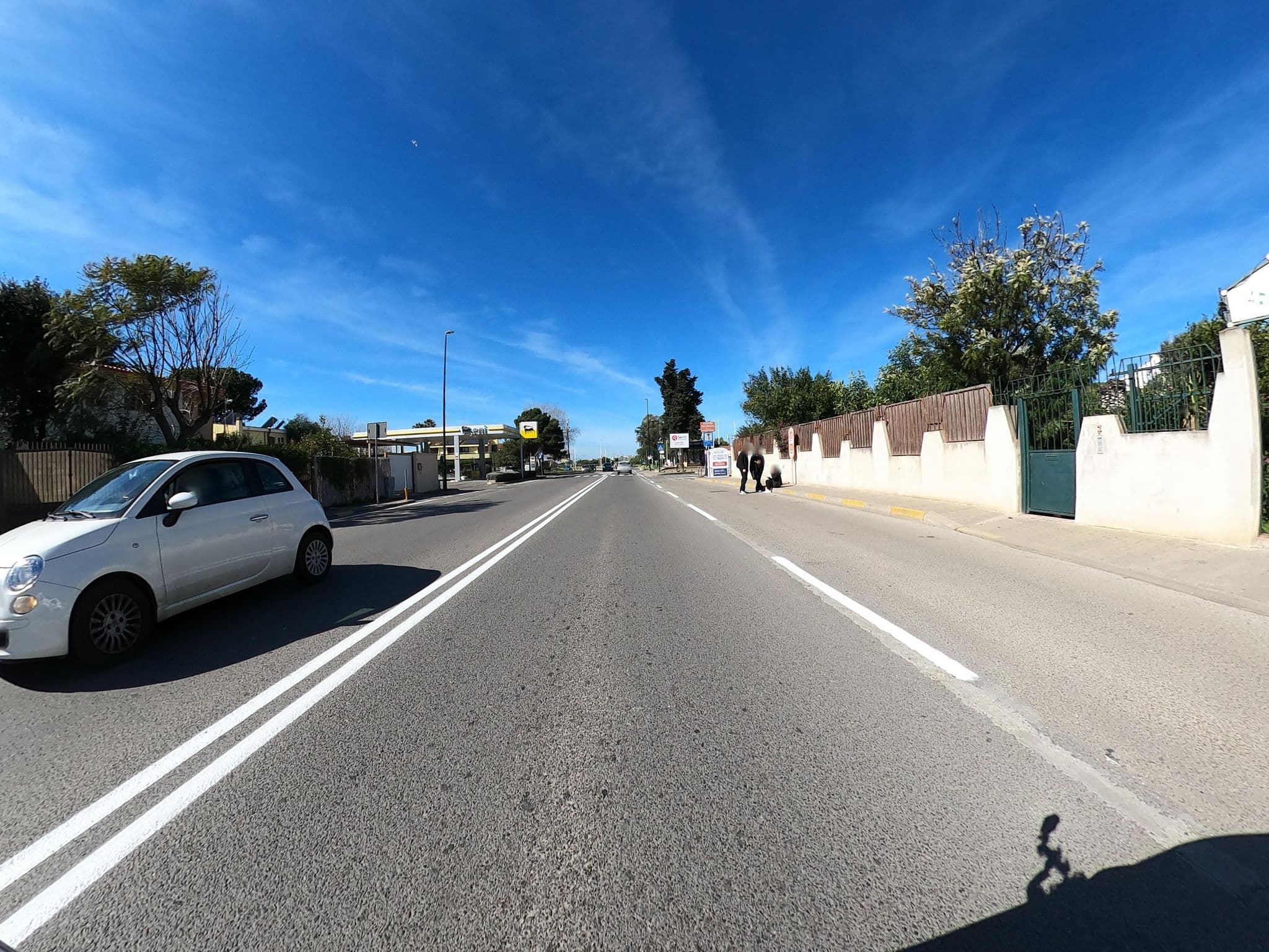Street view near Grand Hotel Quattro Torri, Quartu Sant'Elena — © joostjakob (CC BY-SA · Mapillary)