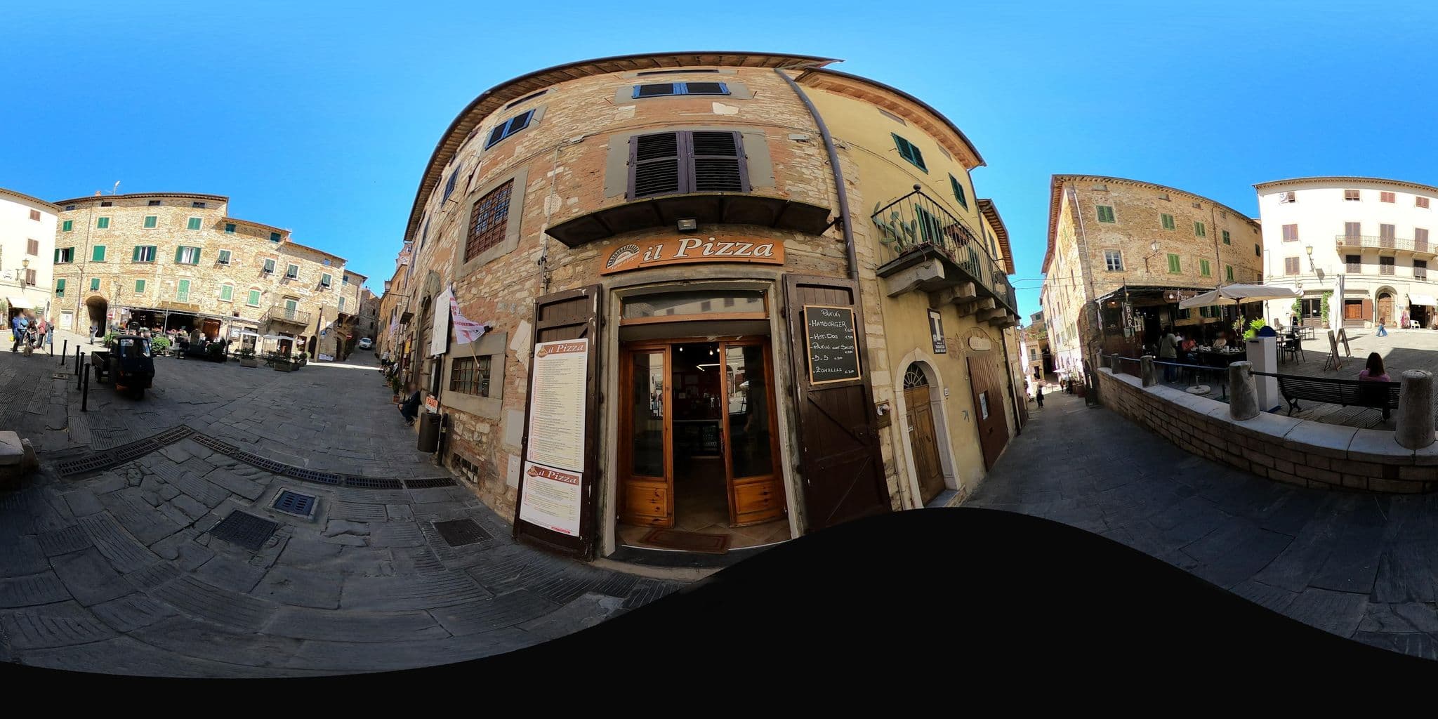 Street view near Le Camere in Piazza, Campiglia Marittima — © momix (CC BY-SA · Mapillary)