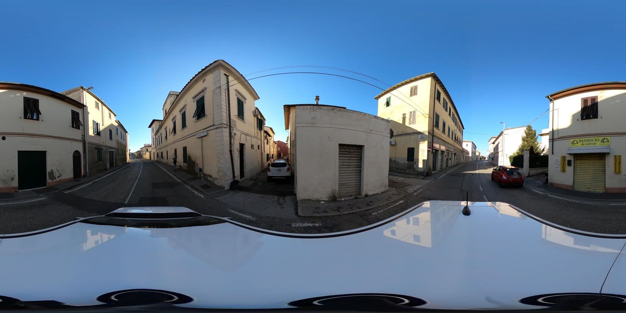 Street view near La Casina ad Antignano, Livorno — © momix (CC BY-SA · Mapillary)