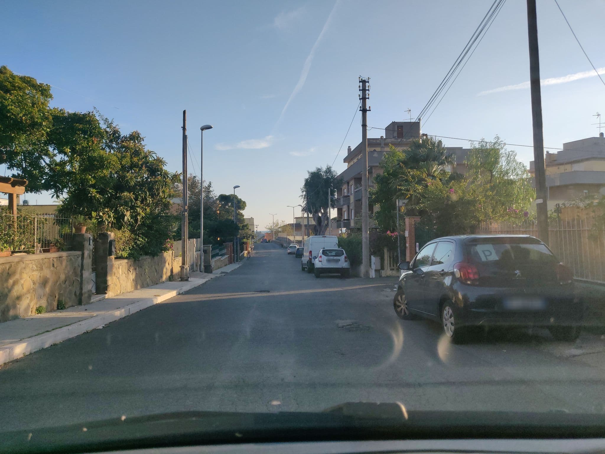 Street view near B&B La Palmetta, Santa Marinella — © panbauletto (CC BY-SA · Mapillary)