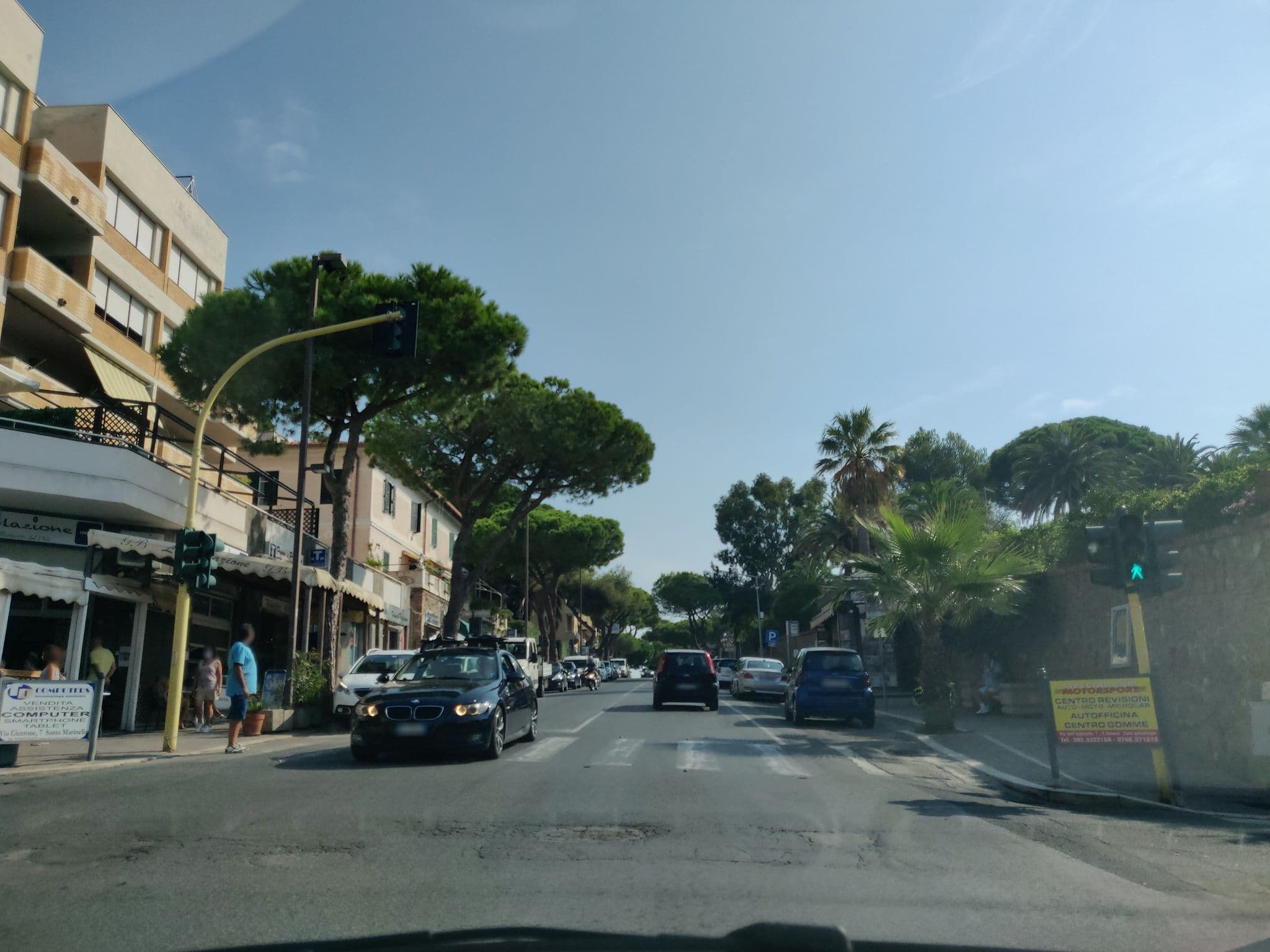 Street view near Holiday Home, Santa Marinella — © panbauletto (CC BY-SA · Mapillary)