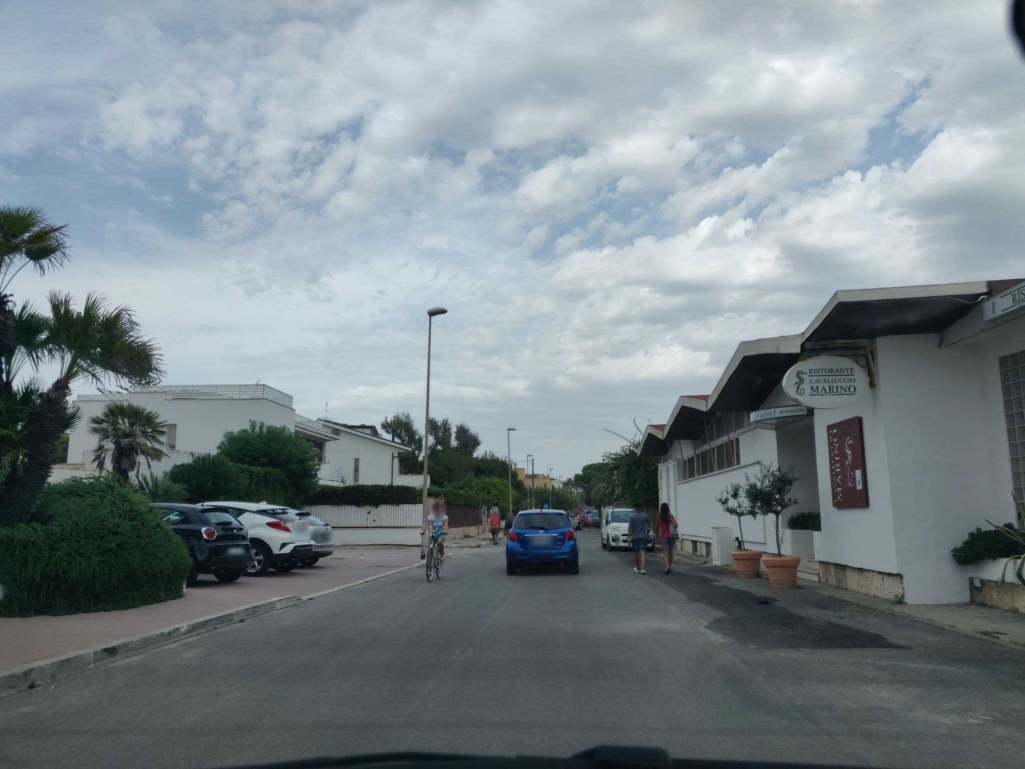 Street view near Hotel Cavalluccio Marino Santa Marinella, Santa Marinella — © panbauletto (CC BY-SA · Mapillary)