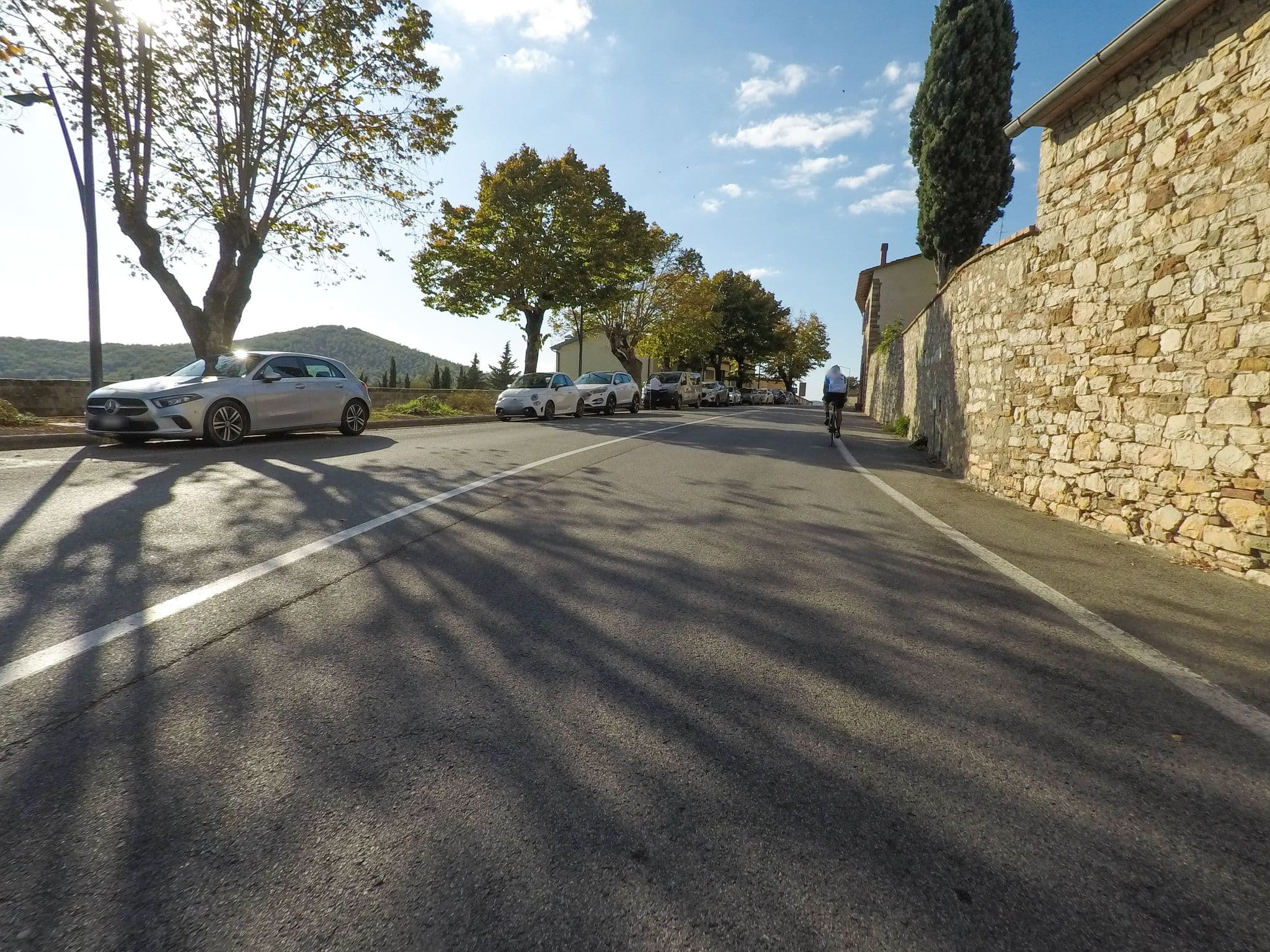 Street view near Borgo San Fedele, Gaiole in Chianti — © esario (CC BY-SA · Mapillary)