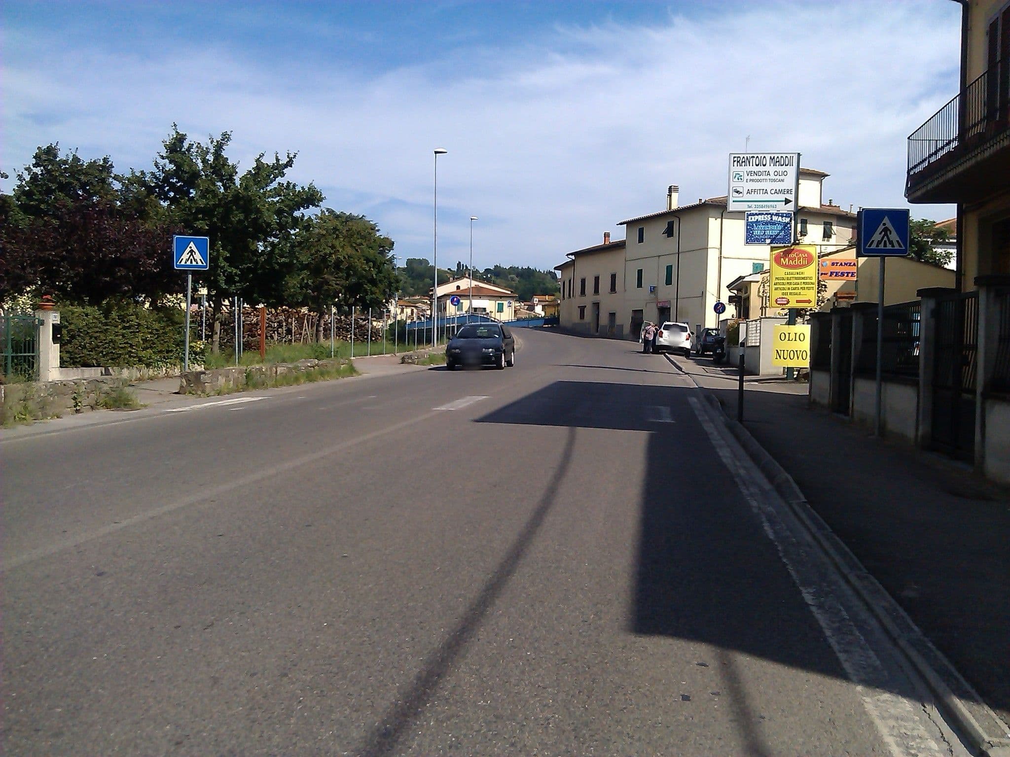 Street view near Al Frantoio Residenza Turistico Alberghiera, Bucine — © changchun1 (CC BY-SA · Mapillary)