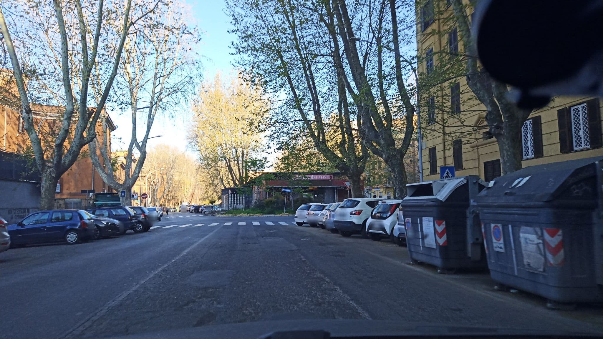 Street view near Casa Mia Airbnb, San Saba — © papapedrox (CC BY-SA · Mapillary)