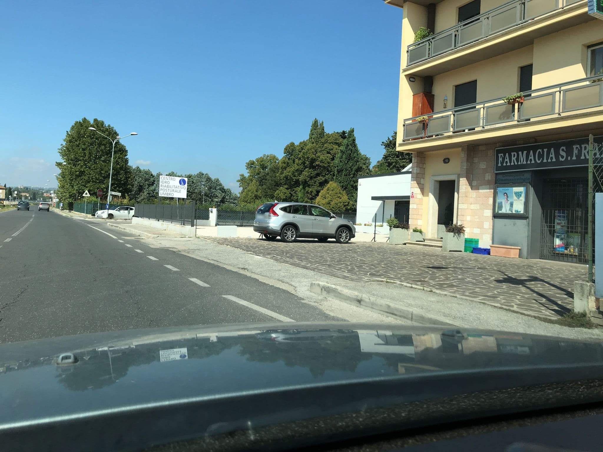 Street view near Albergo Valleverde, Ospedalicchio — © arcanma (CC BY-SA · Mapillary)