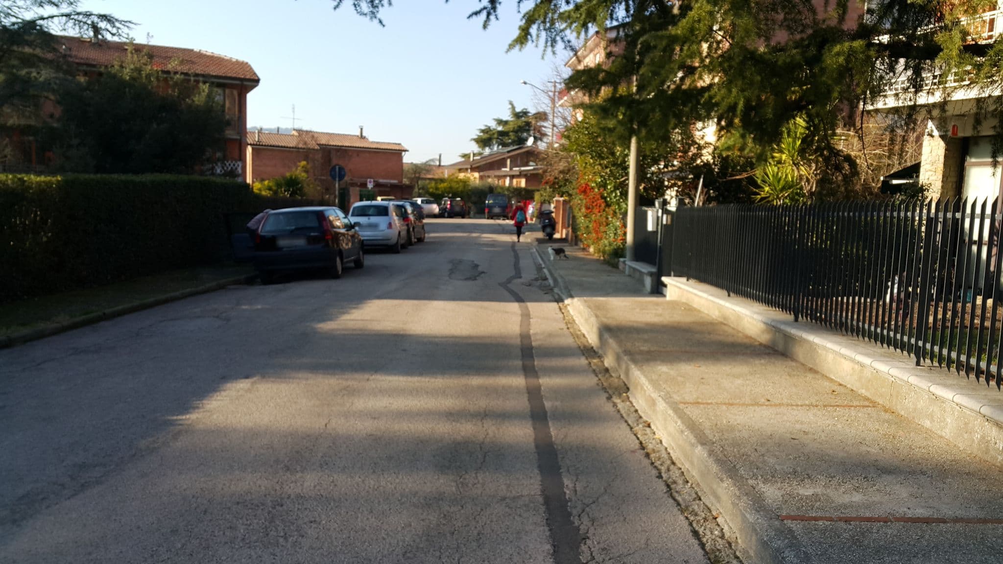 Street view near Casa Rimidia Flat Giovanna, Perugia — © mukuljain (CC BY-SA · Mapillary)