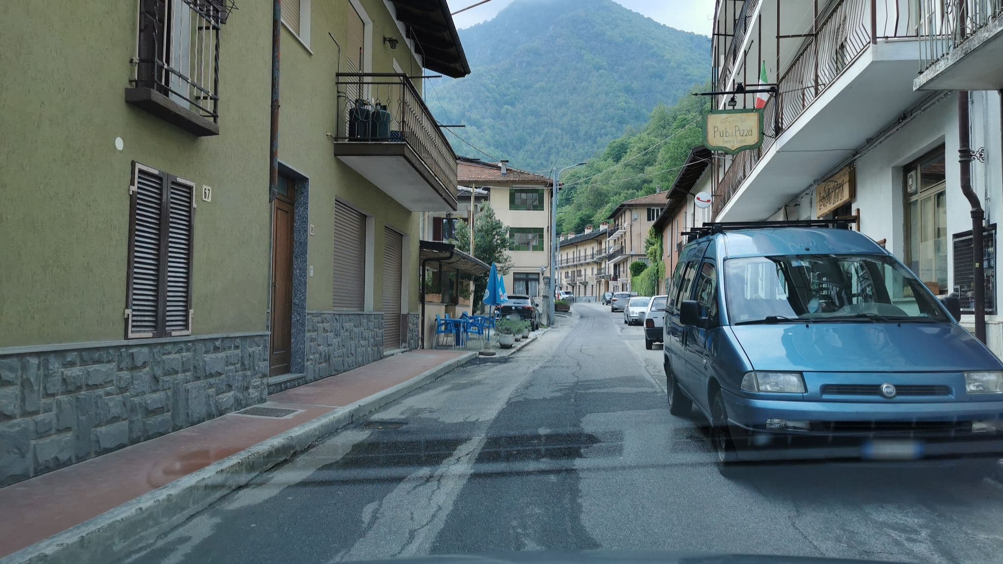 Street view near Albergo Alpino, Roccabruna — © canfe (CC BY-SA · Mapillary)