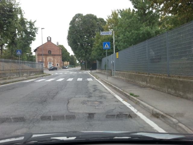 Street view near Villa Mirano Piossasco, Piossasco — © feddar (CC BY-SA · Mapillary)