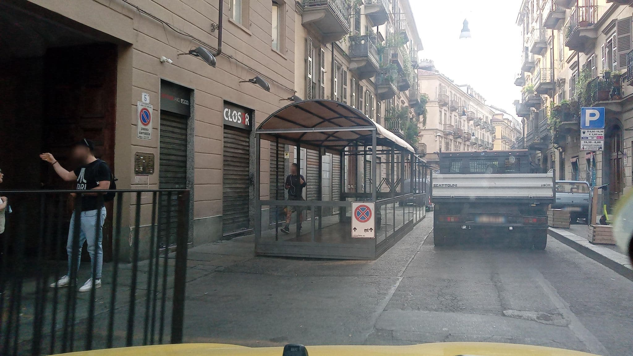 Street view near Alcova Baretti, San Salvario — © ffierm (CC BY-SA · Mapillary)