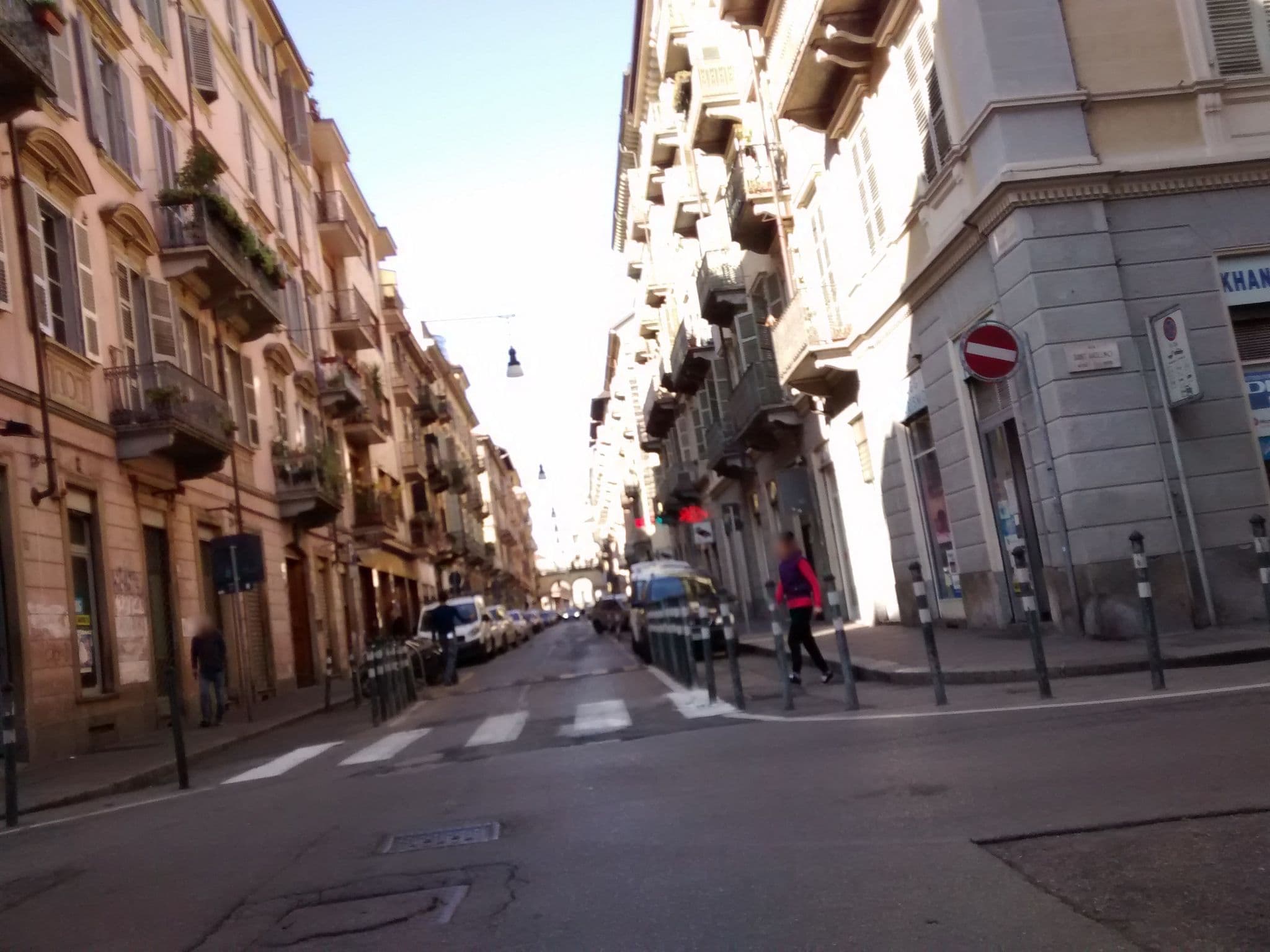 Street view near Hotel Sara, San Salvario — © ffierm (CC BY-SA · Mapillary)