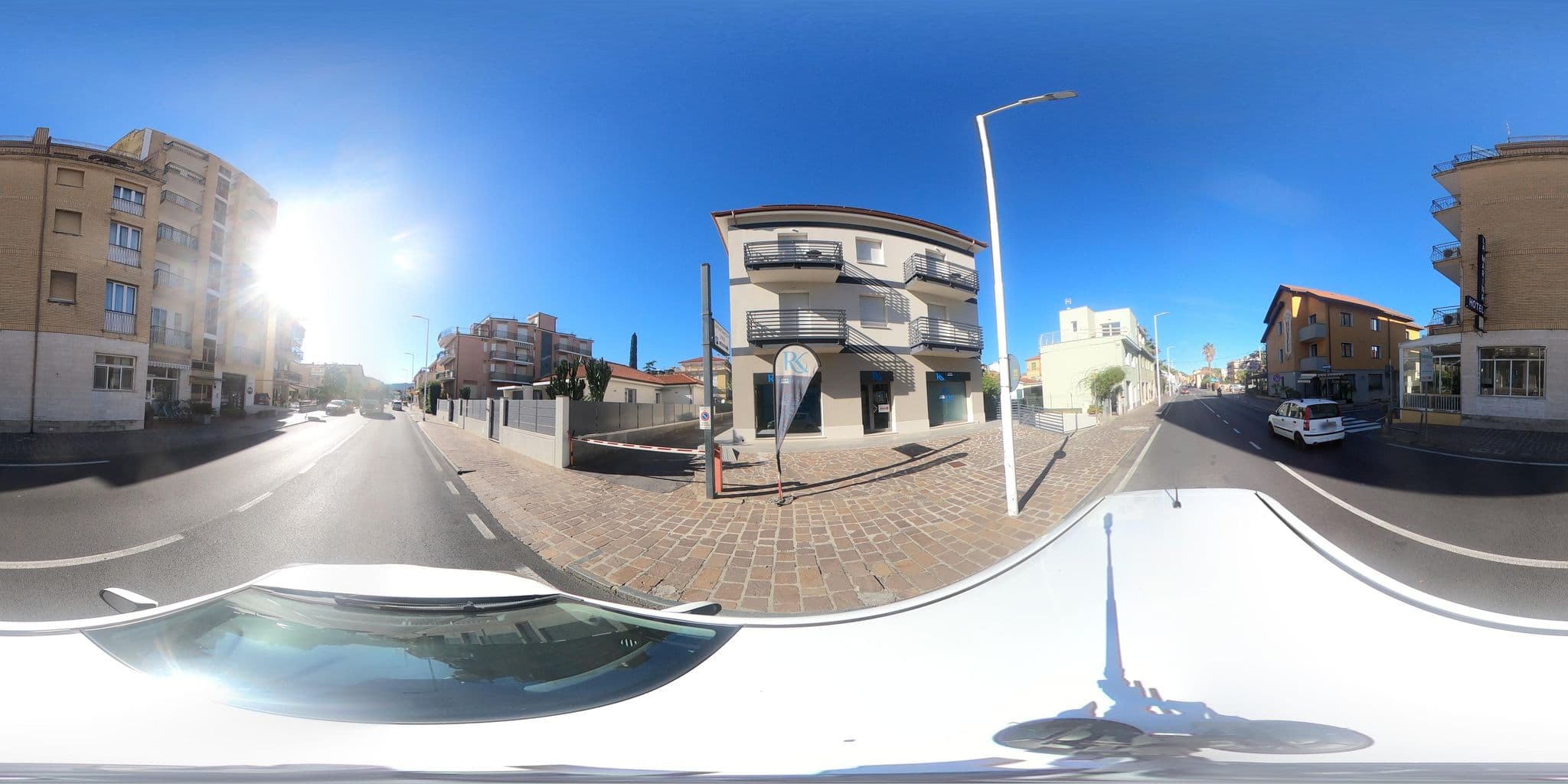 Street view near Residence Linda, San Bartolomeo al Mare — © LucianoC63 (CC BY-SA · Mapillary)
