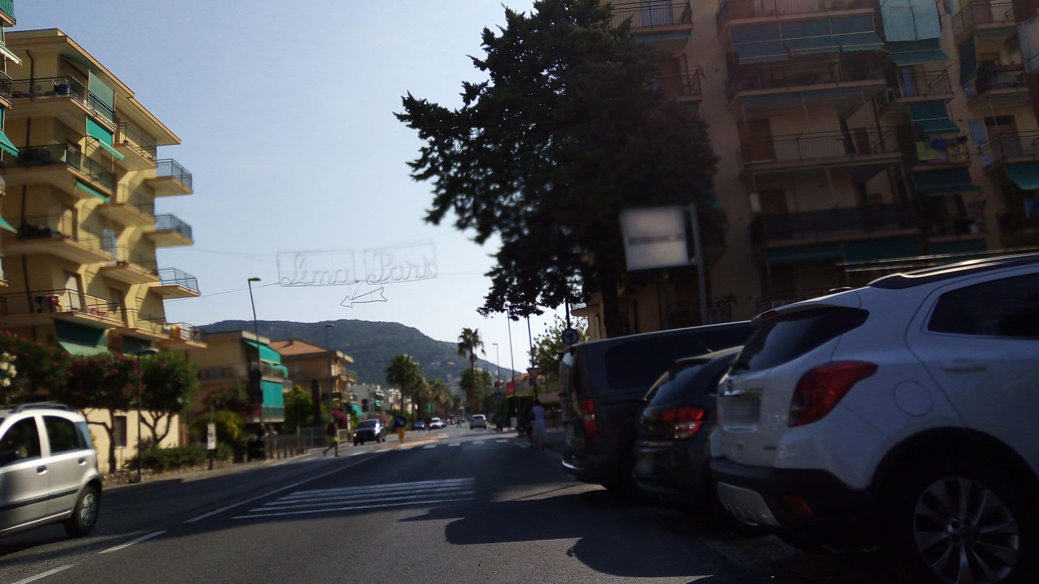 Street view near Hotel Capri, Borgio — © mariofiab (CC BY-SA · Mapillary)