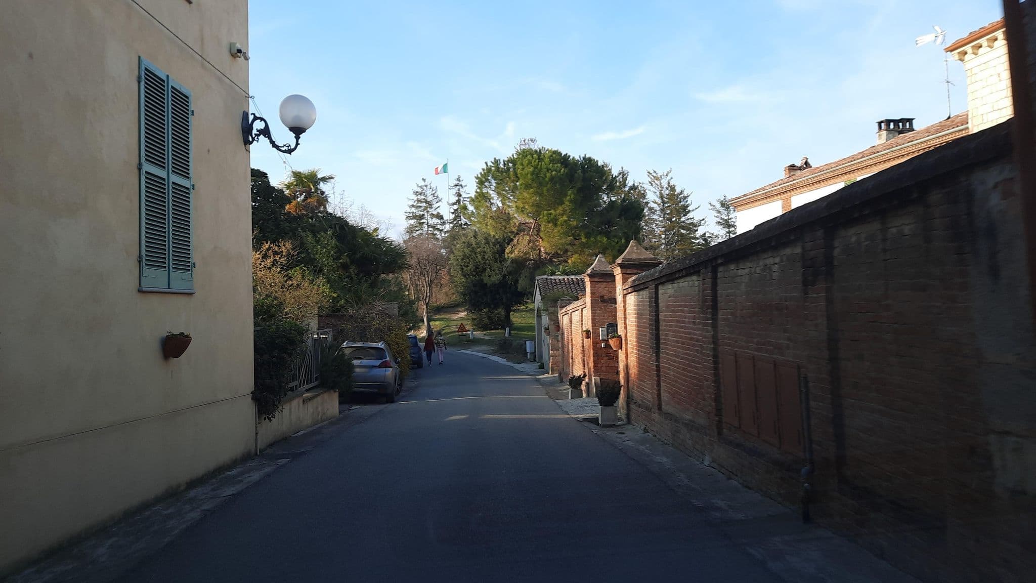 Street view near Dalla Nonna B&B, Ozzano Monferrato — © musuruan (CC BY-SA · Mapillary)