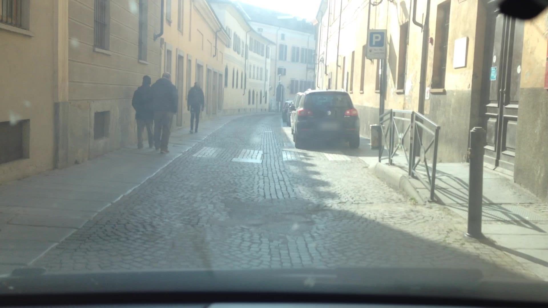 Street view near Roero Suite in city center, Asti — © lvl5 (CC BY-SA · Mapillary)