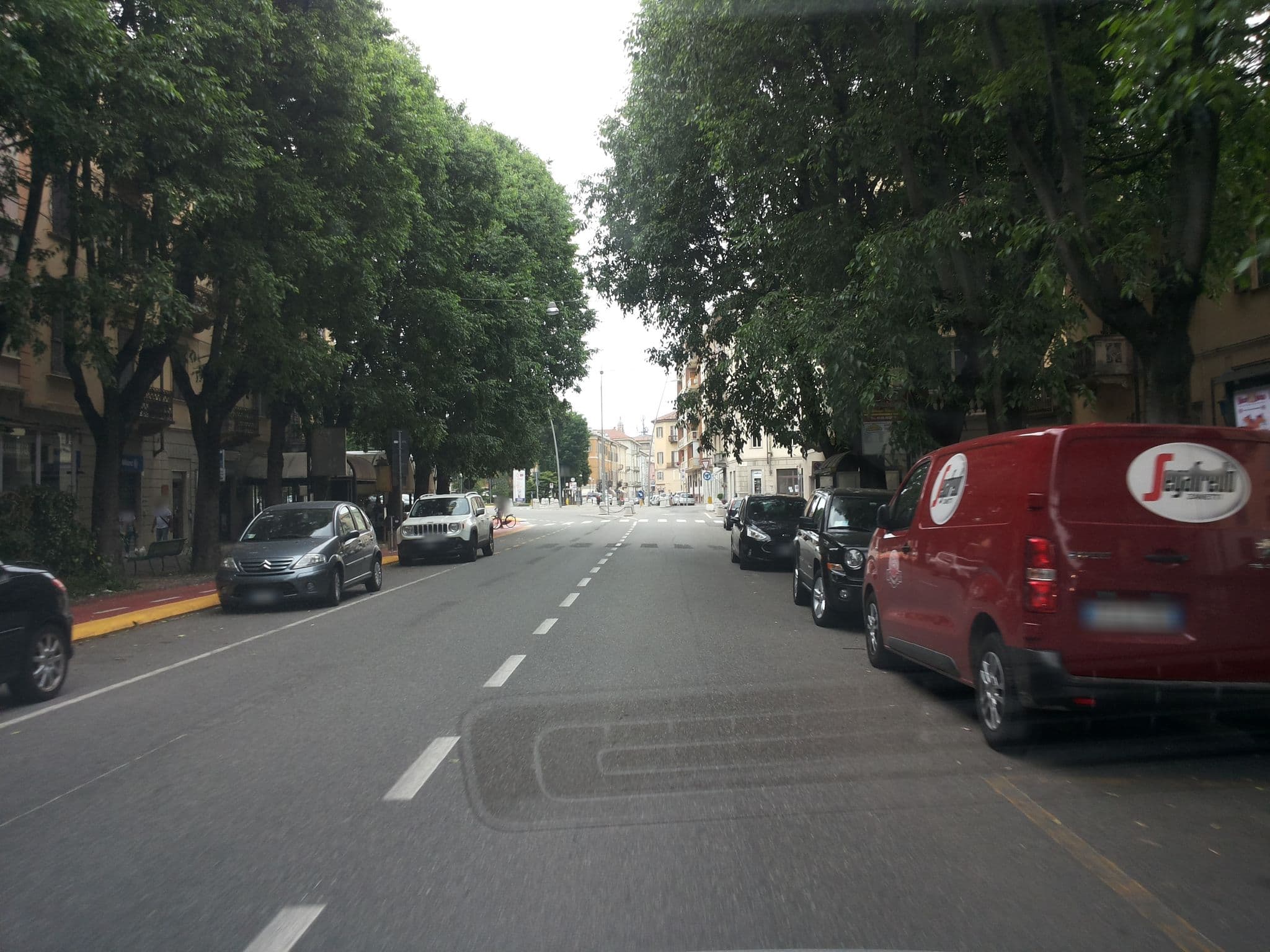 Street view near Il Carpino, Casale Monferrato — © musuruan (CC BY-SA · Mapillary)