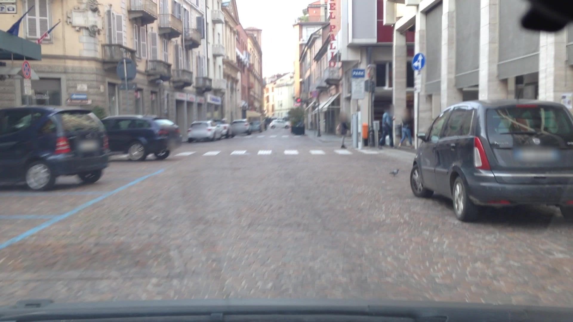 Street view near Raniero Hotel - Hotel e Bed & Breakfast, Asti — © lvl5 (CC BY-SA · Mapillary)
